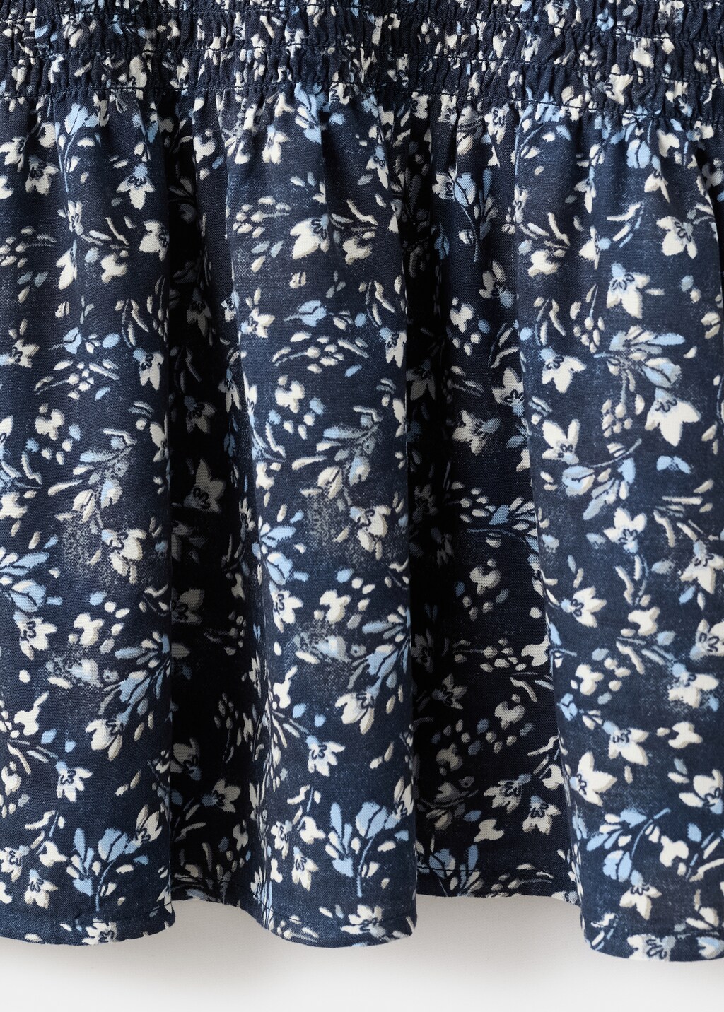 Ruffled floral dress