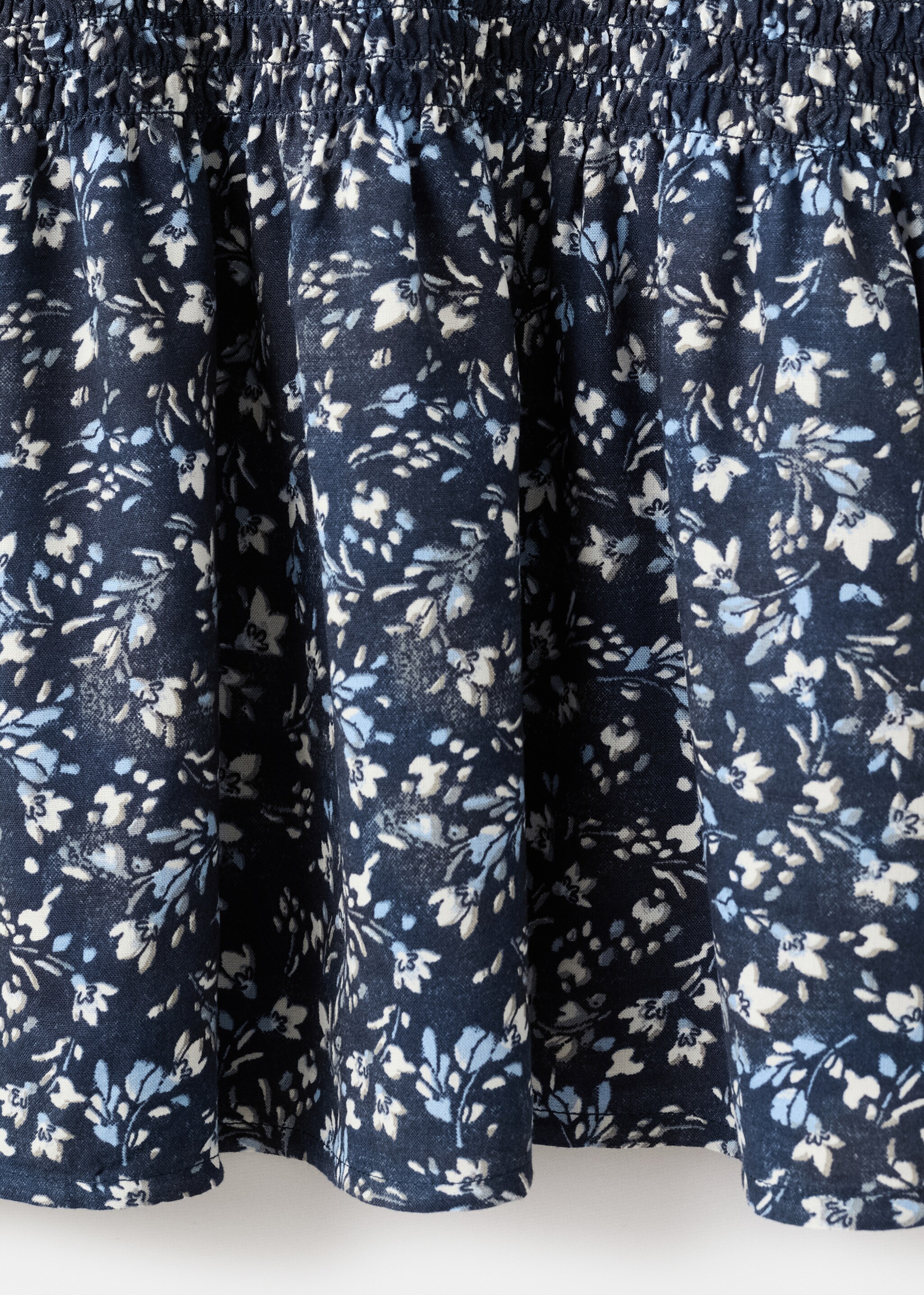 Vestit floral volant - Detall de l'article 8, Blau marí fosc. Ref: 17045793-00.