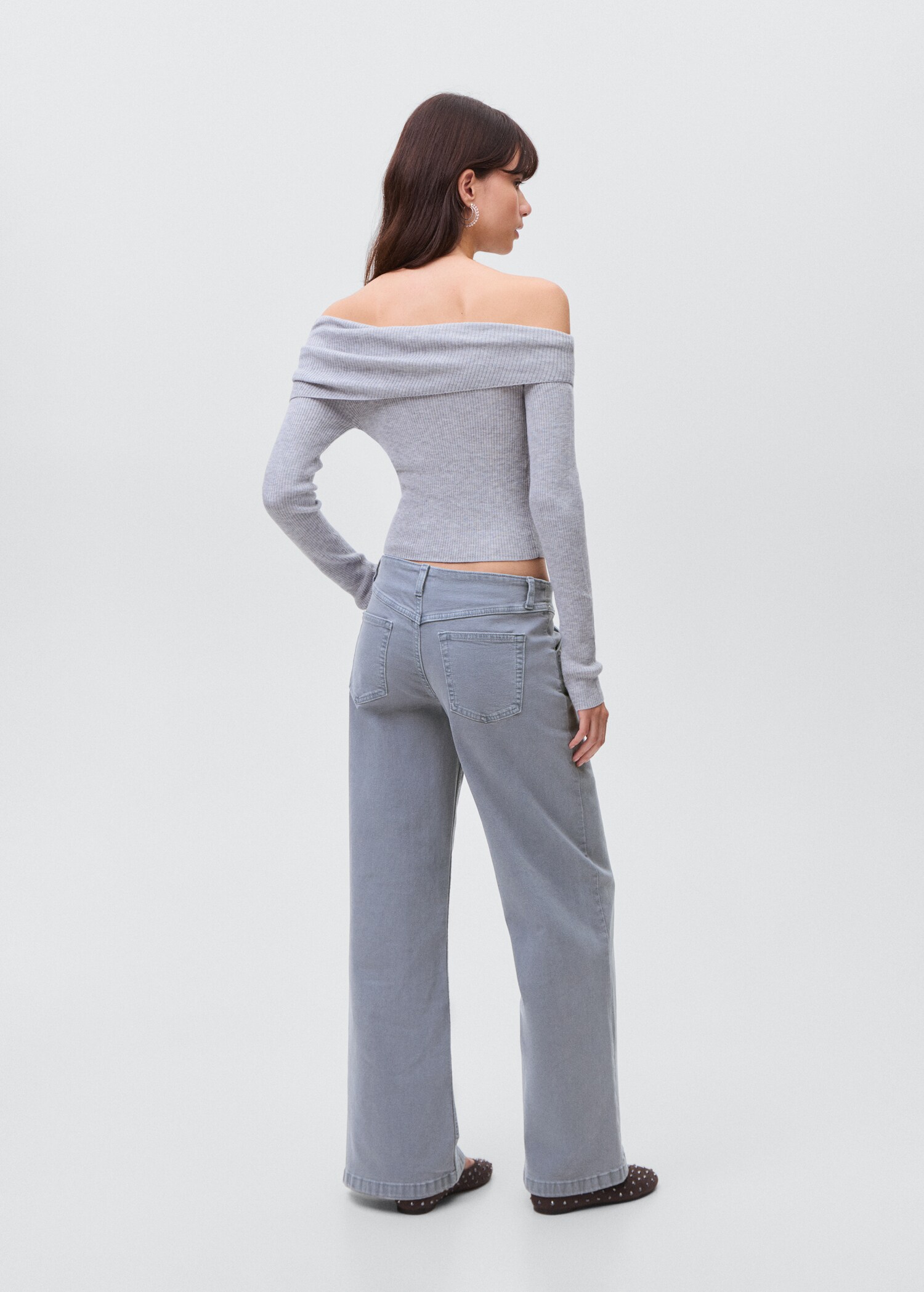 Jean wideleg clouté - Verso de l’article
