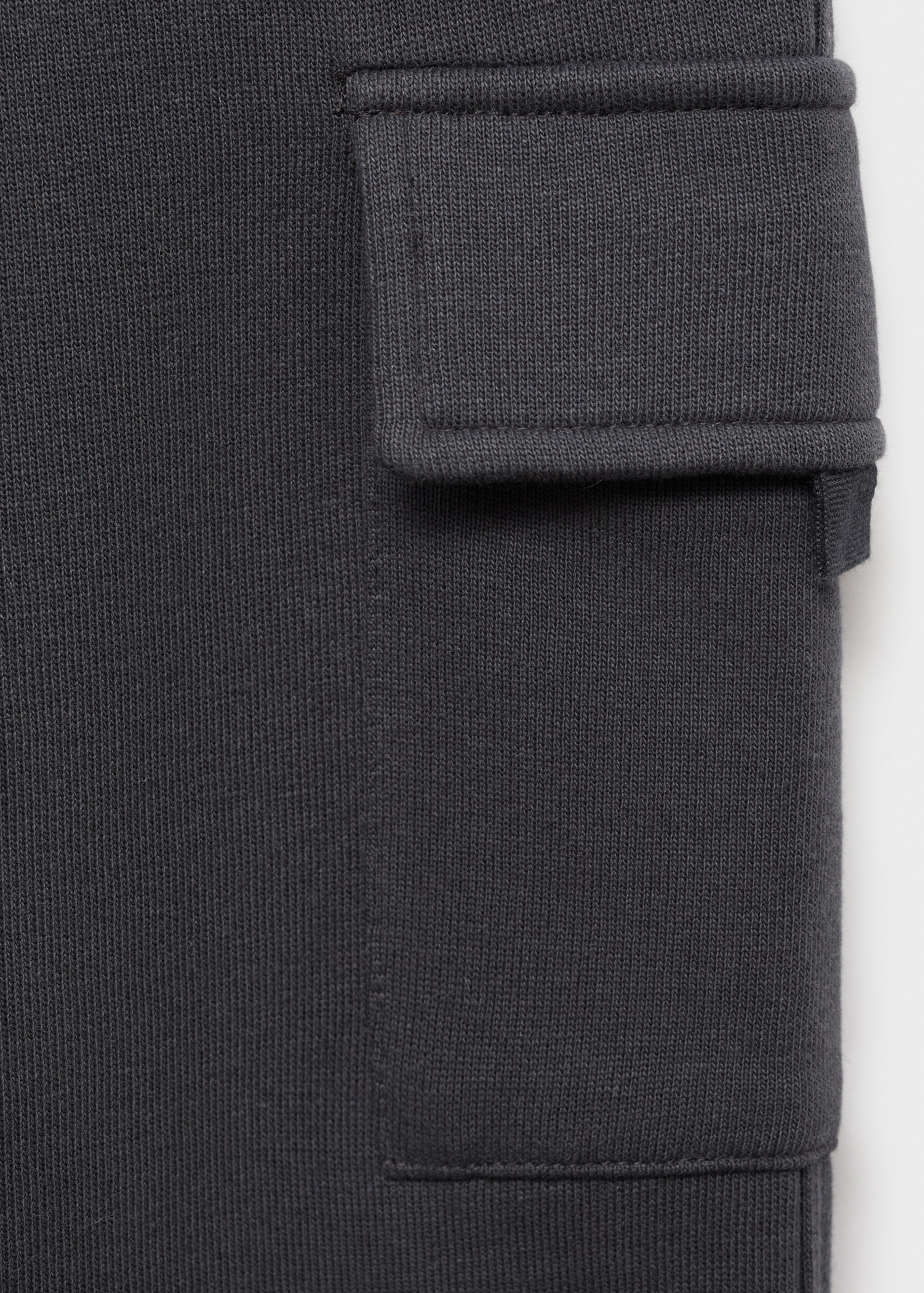 Joggers cargo cordón - Detalle del artículo 0, Gris antracita. Ref: 17045798-00.