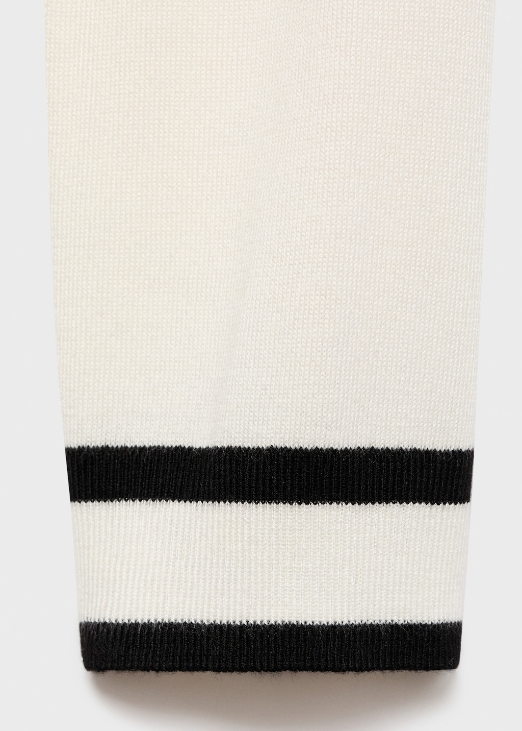 Mango Cardigan with contrasting stripes