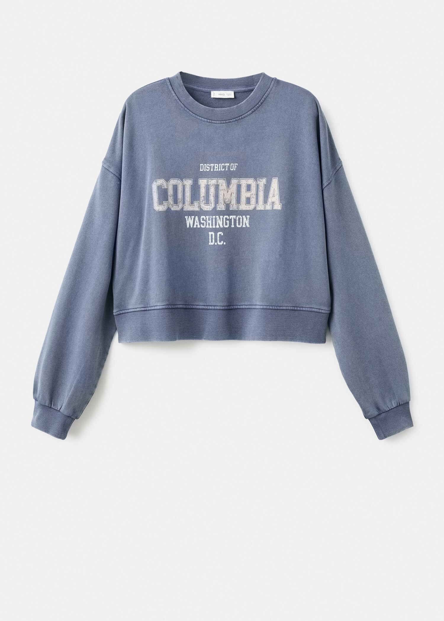 Printed cotton sweatshirt - Article without model