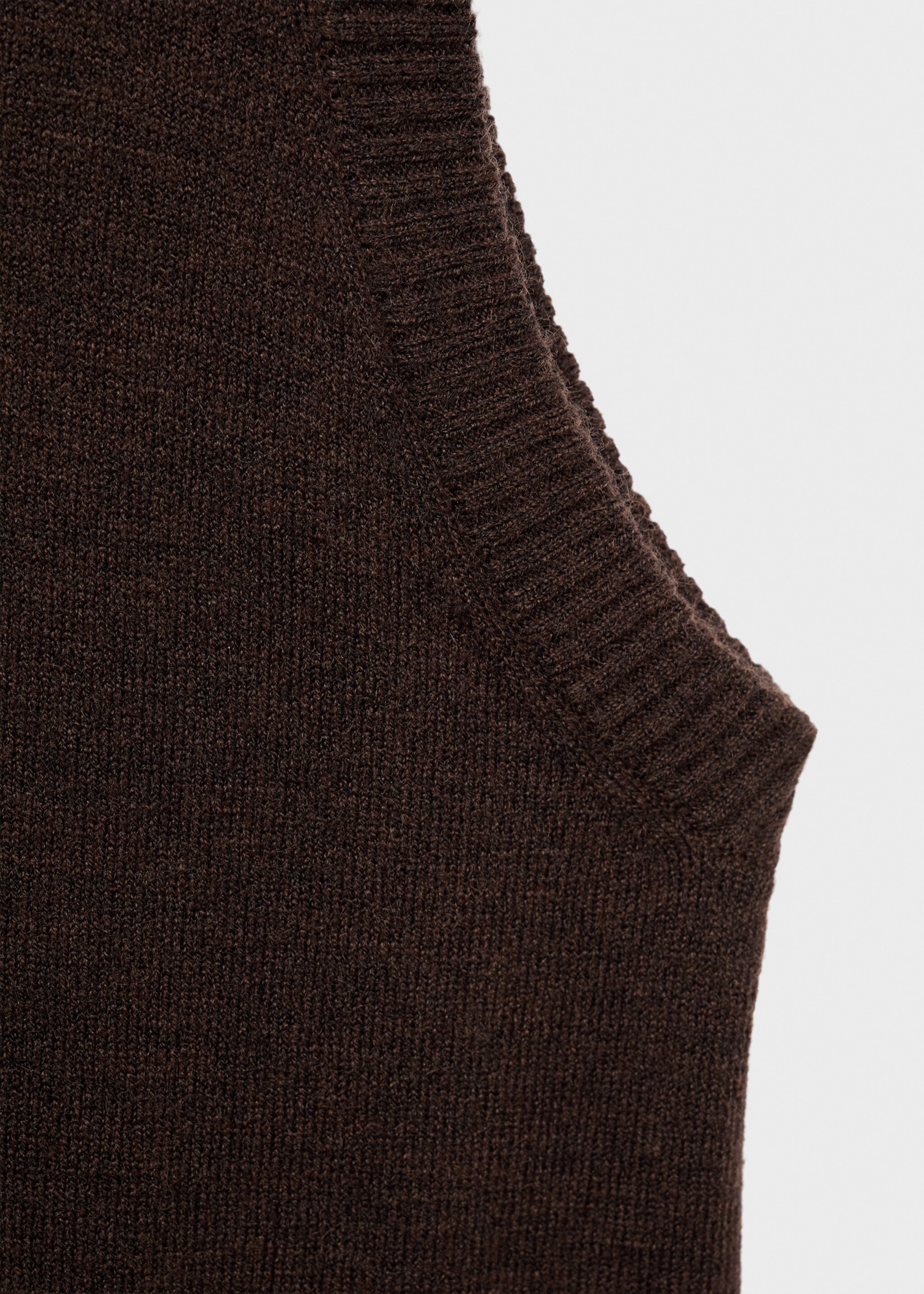 Robe maille col roulé - Détail de l'article 8, Chocolat. Ref: 17045804-00.