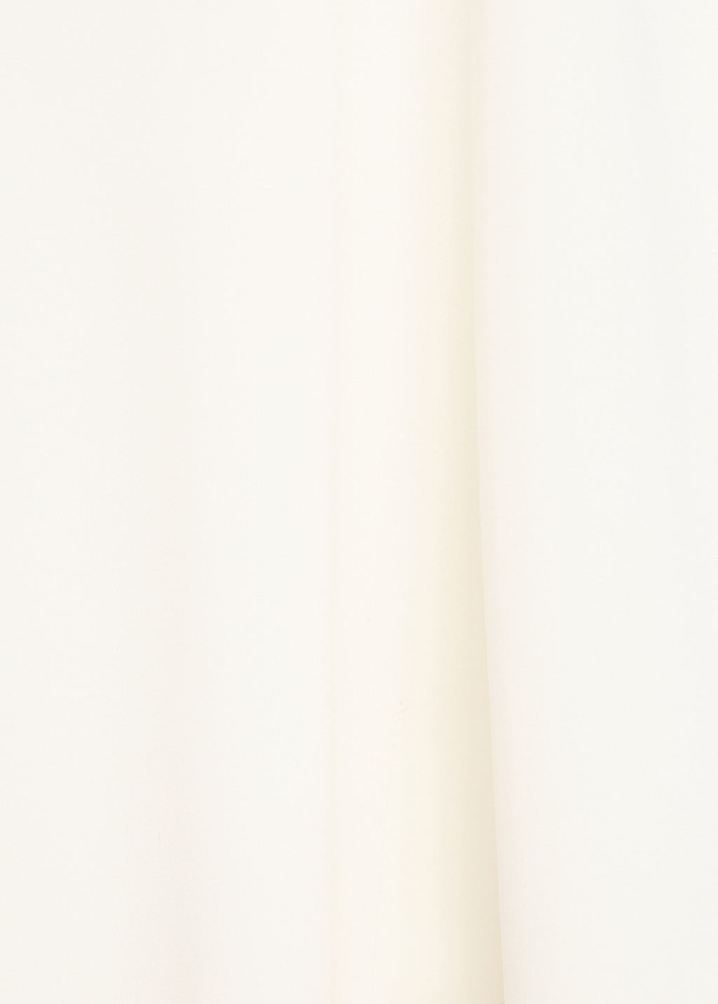 High-neck blouse with asymmetrical sleeves