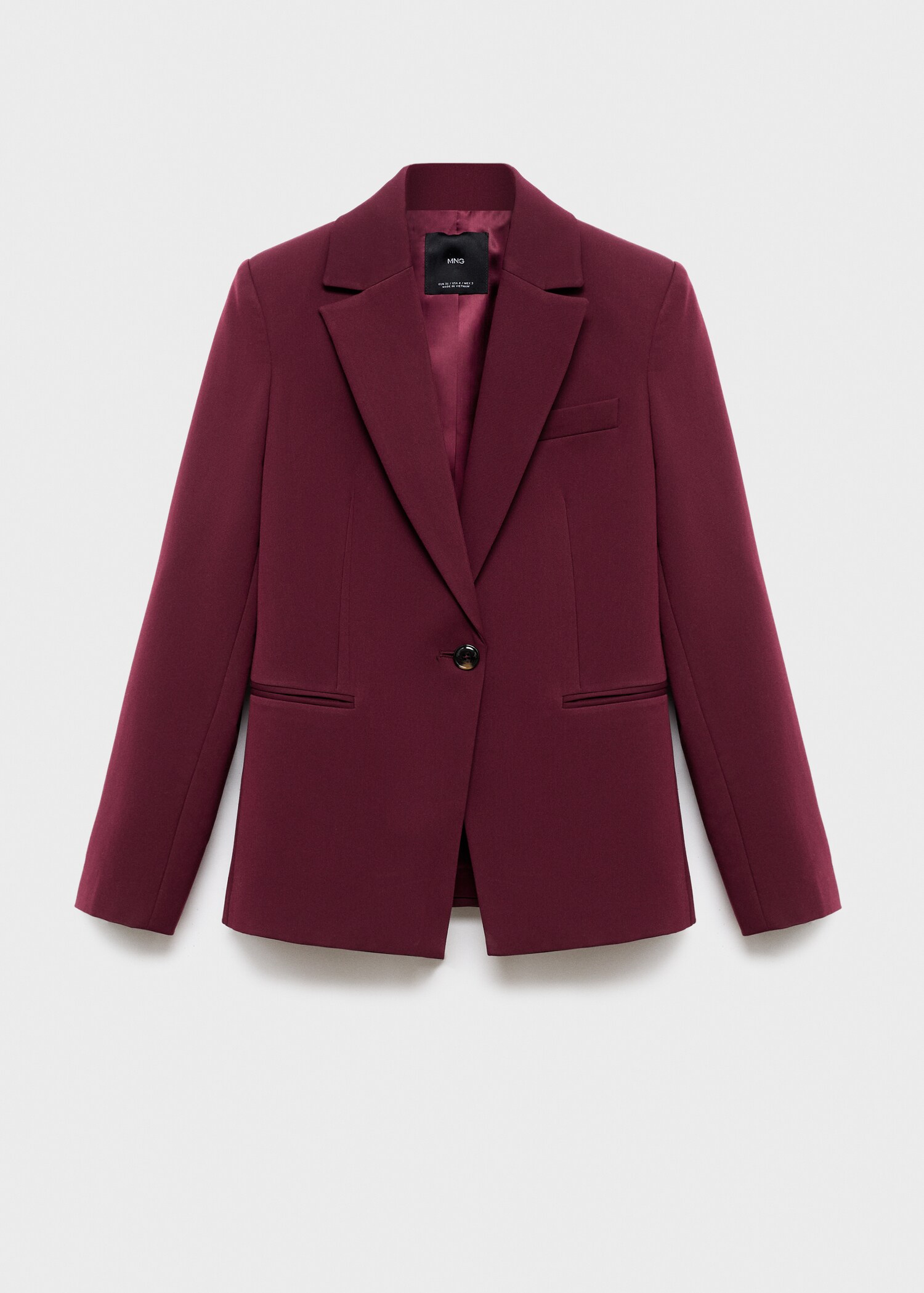 Fitted suit jacket - Article without model