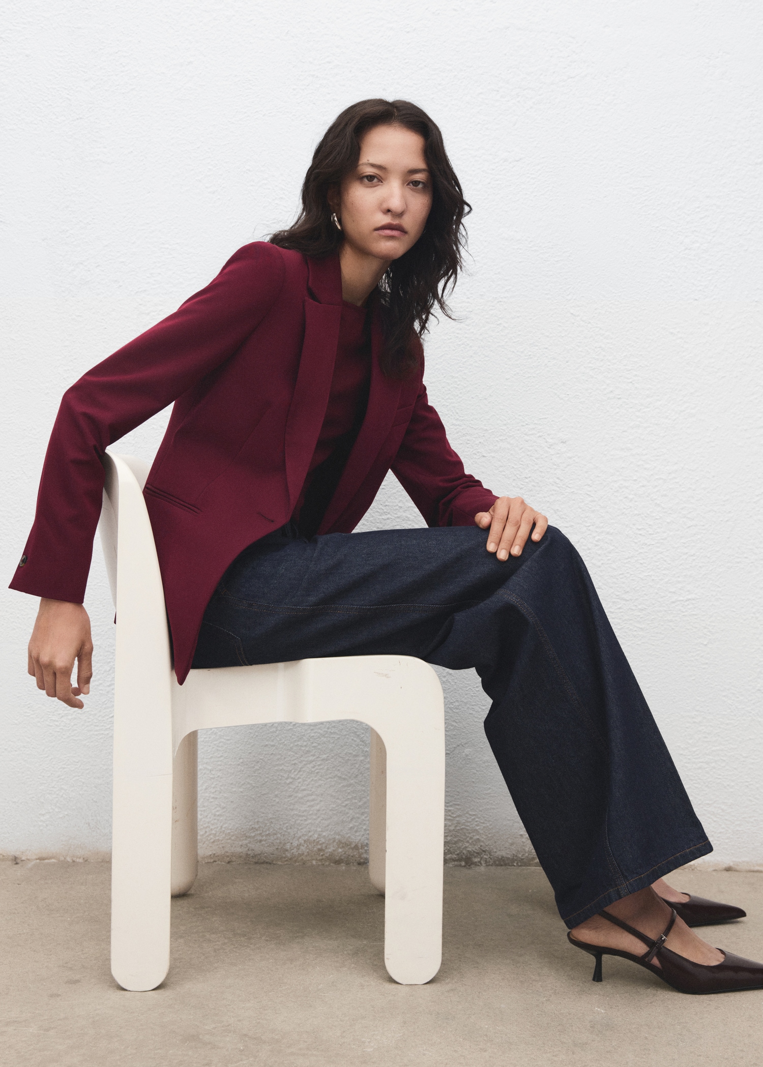 Fitted suit jacket - Details of the article 2