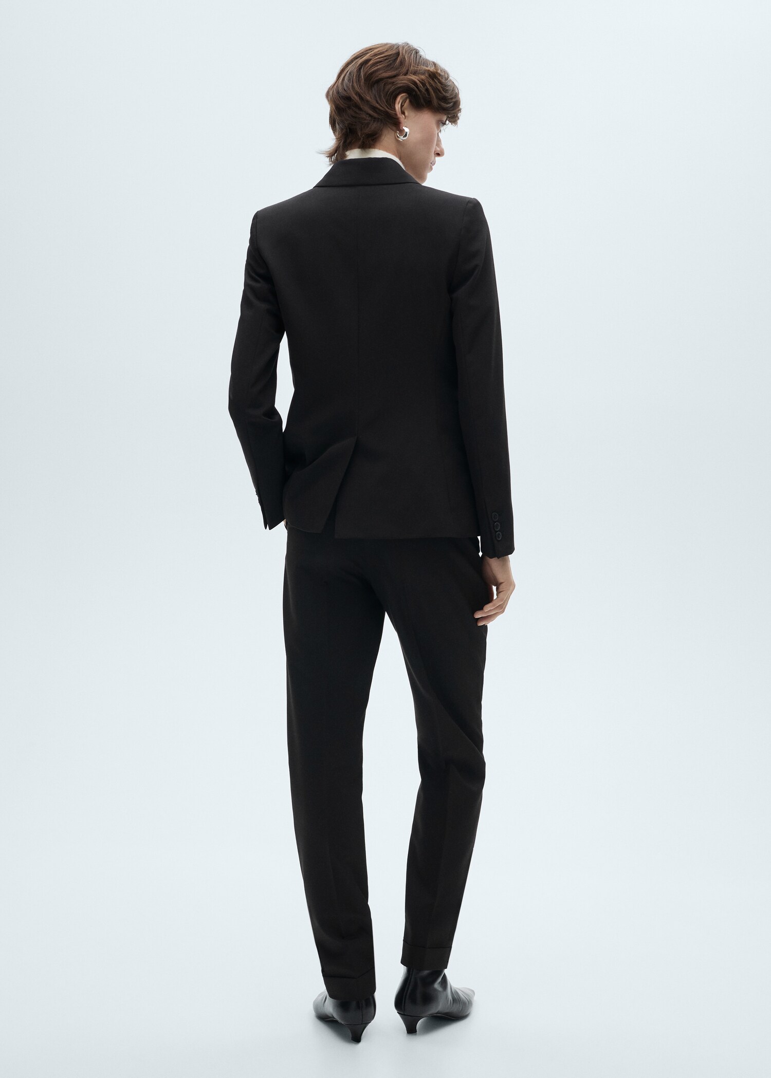 Blazer costume cintré - Verso de l’article