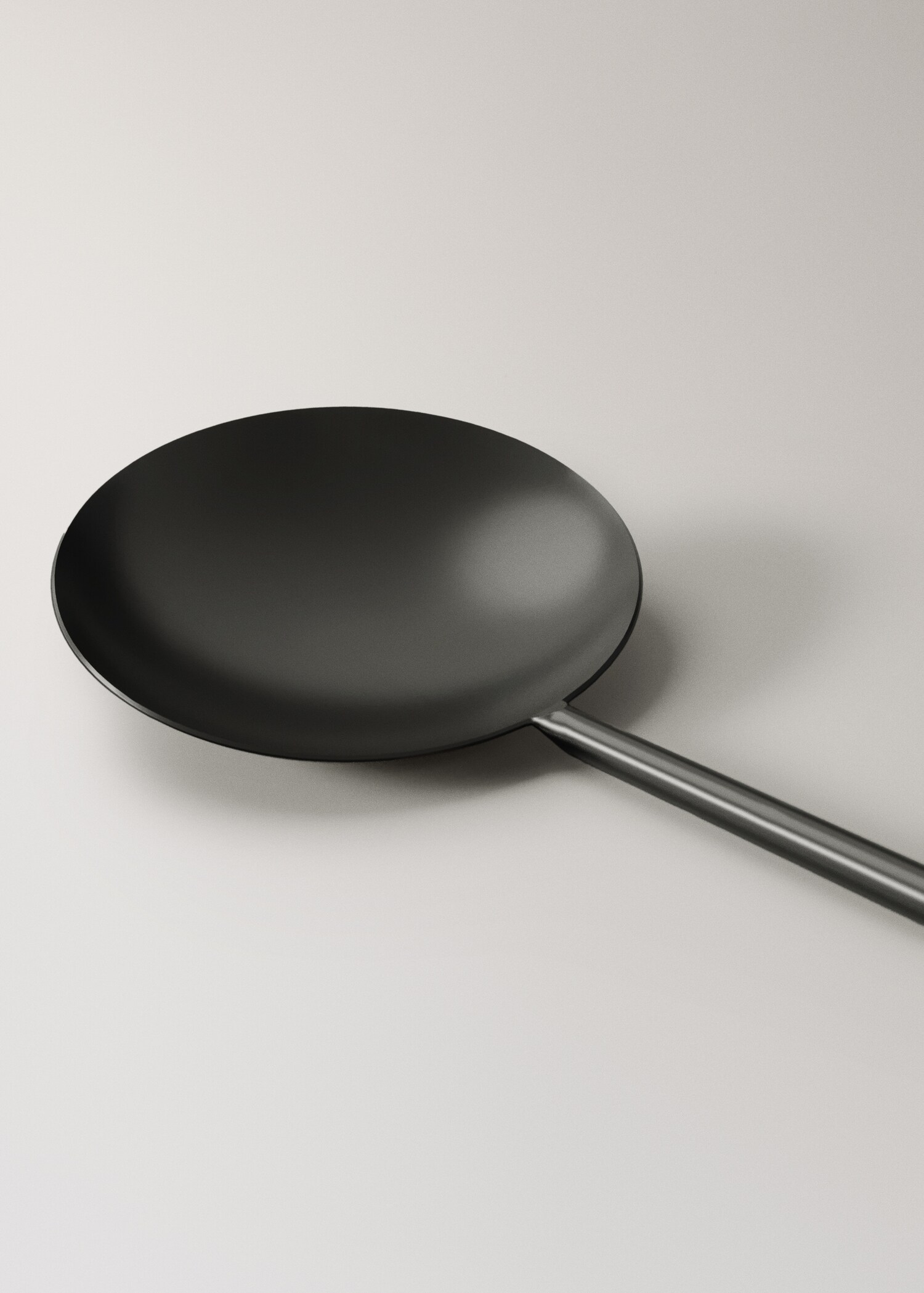2-piece matte stainless steel serving set - Details of the article 2
