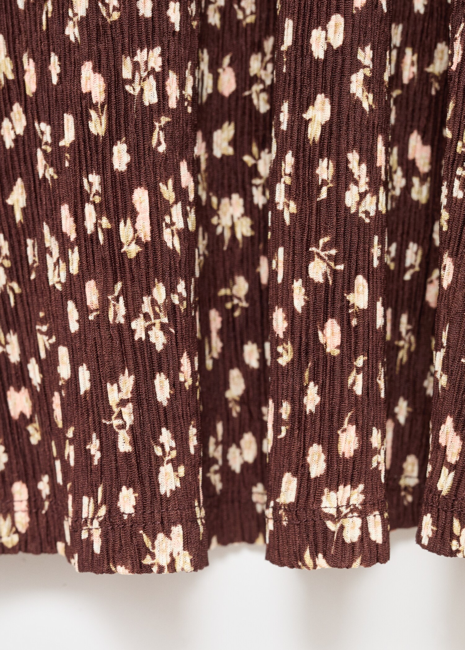 Robe imprimée à col en V - Détail de l'article 0