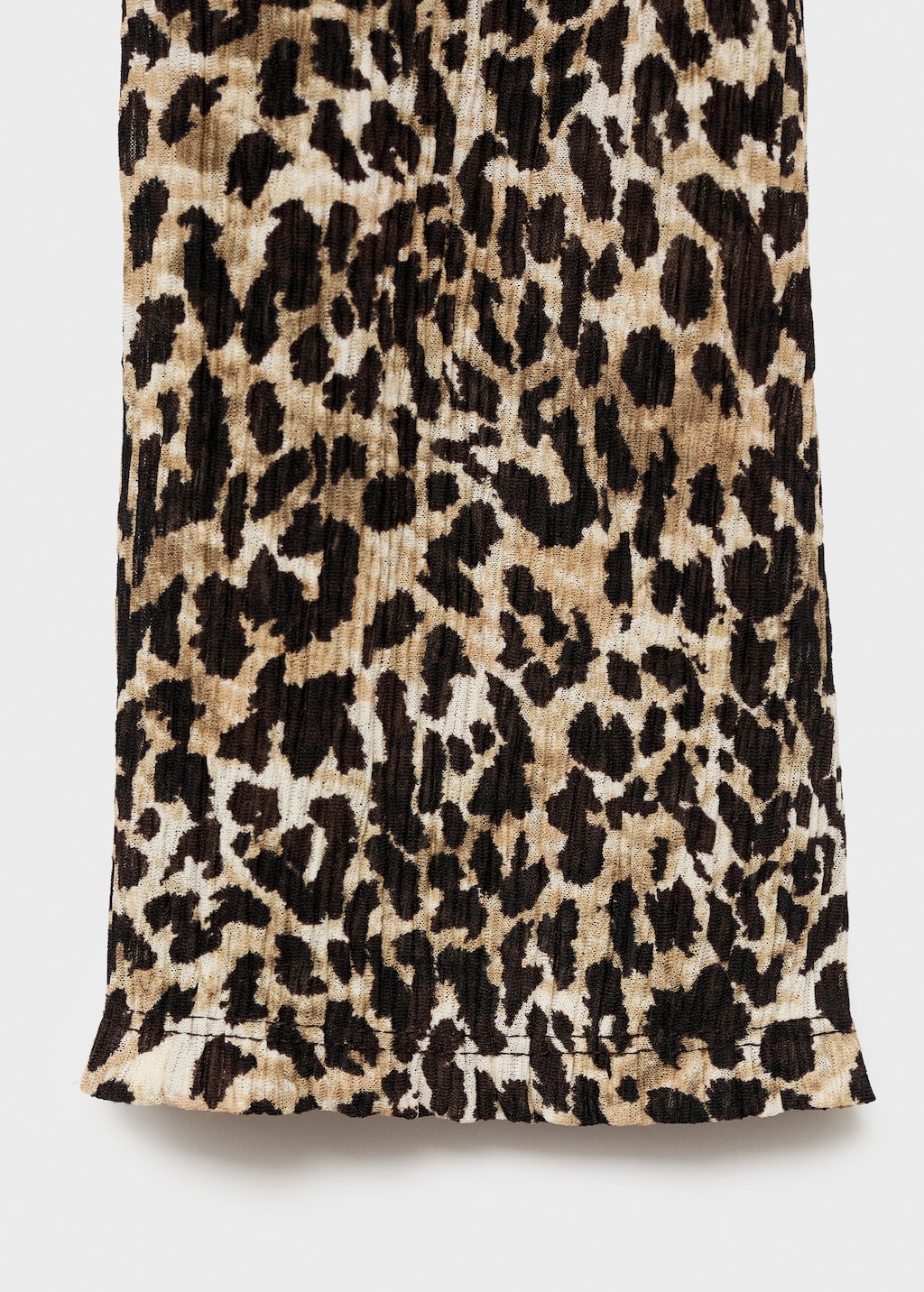 Printed V-neck dress