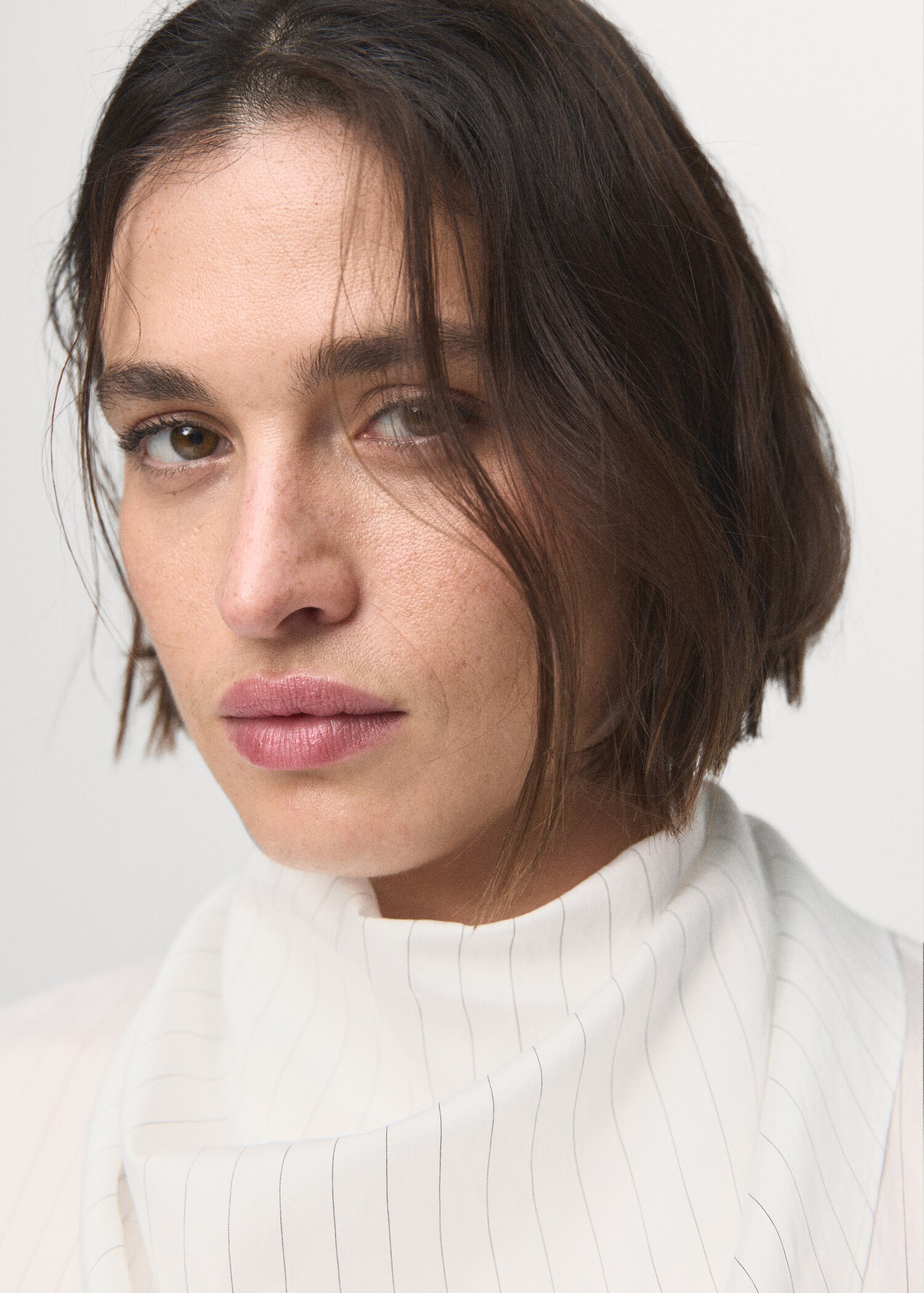 Striped handkerchief blouse - Details of the article 4