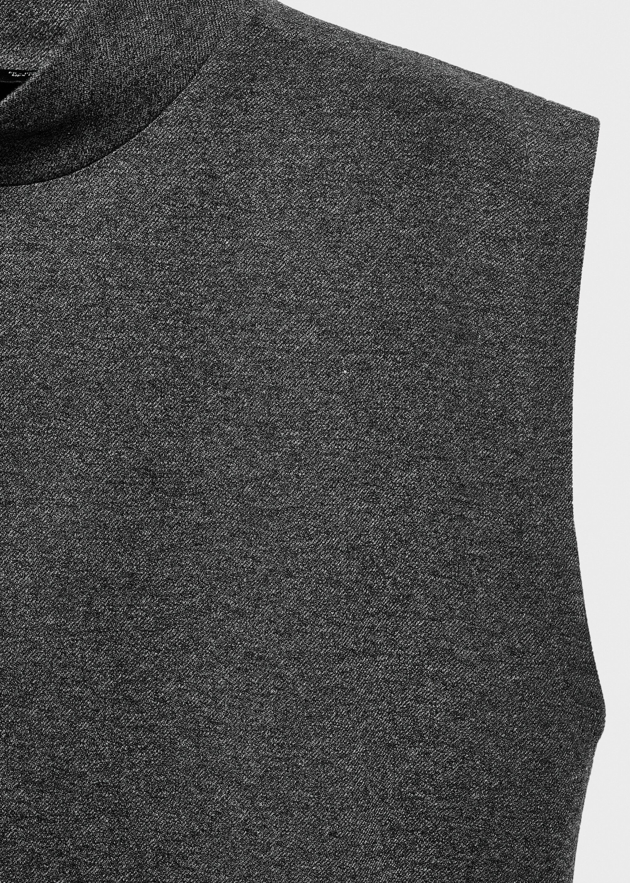Perkins-neck top - Details of the article 8, Grey. Ref: 17045818-00.