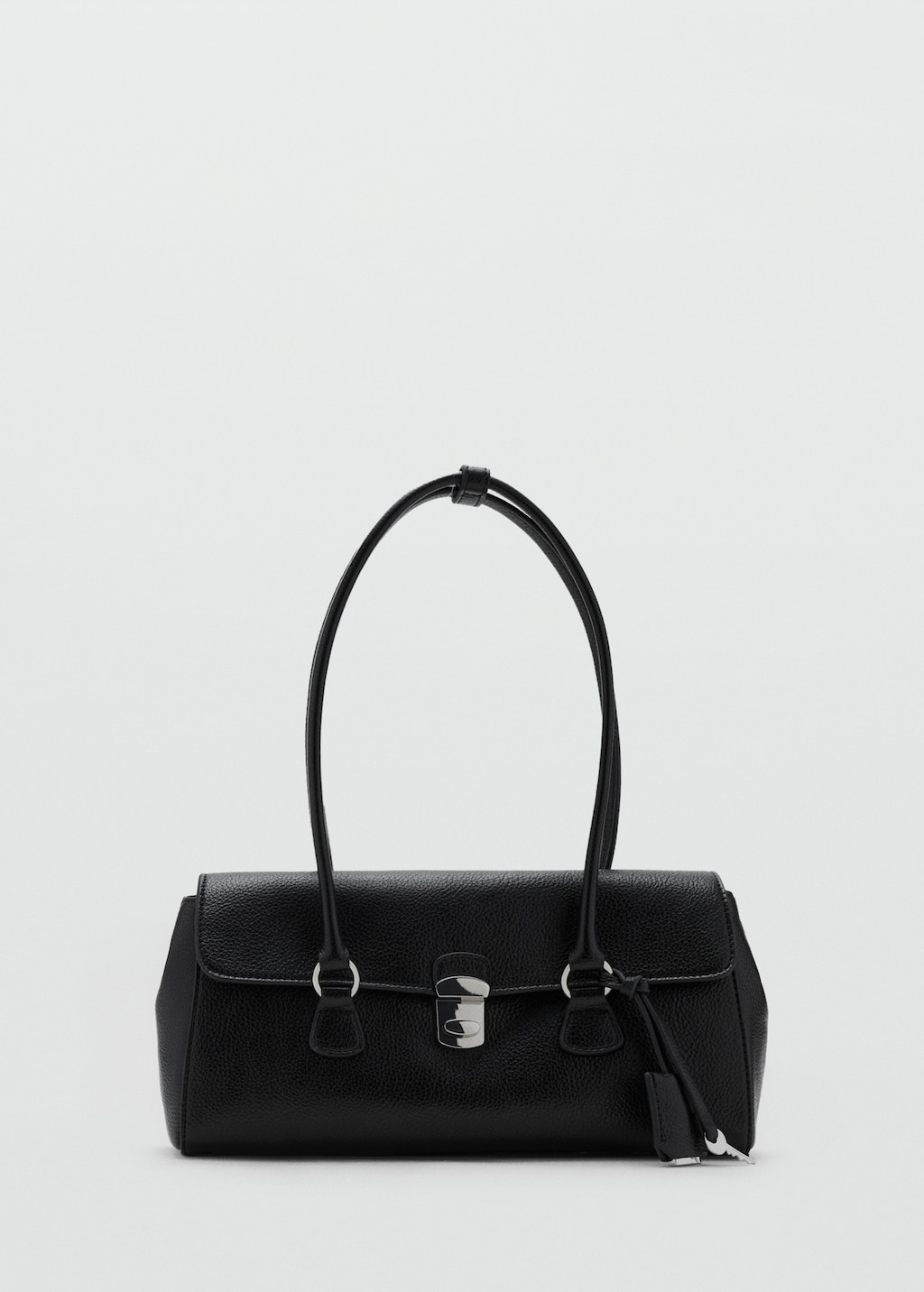 City shoulder bag with flap