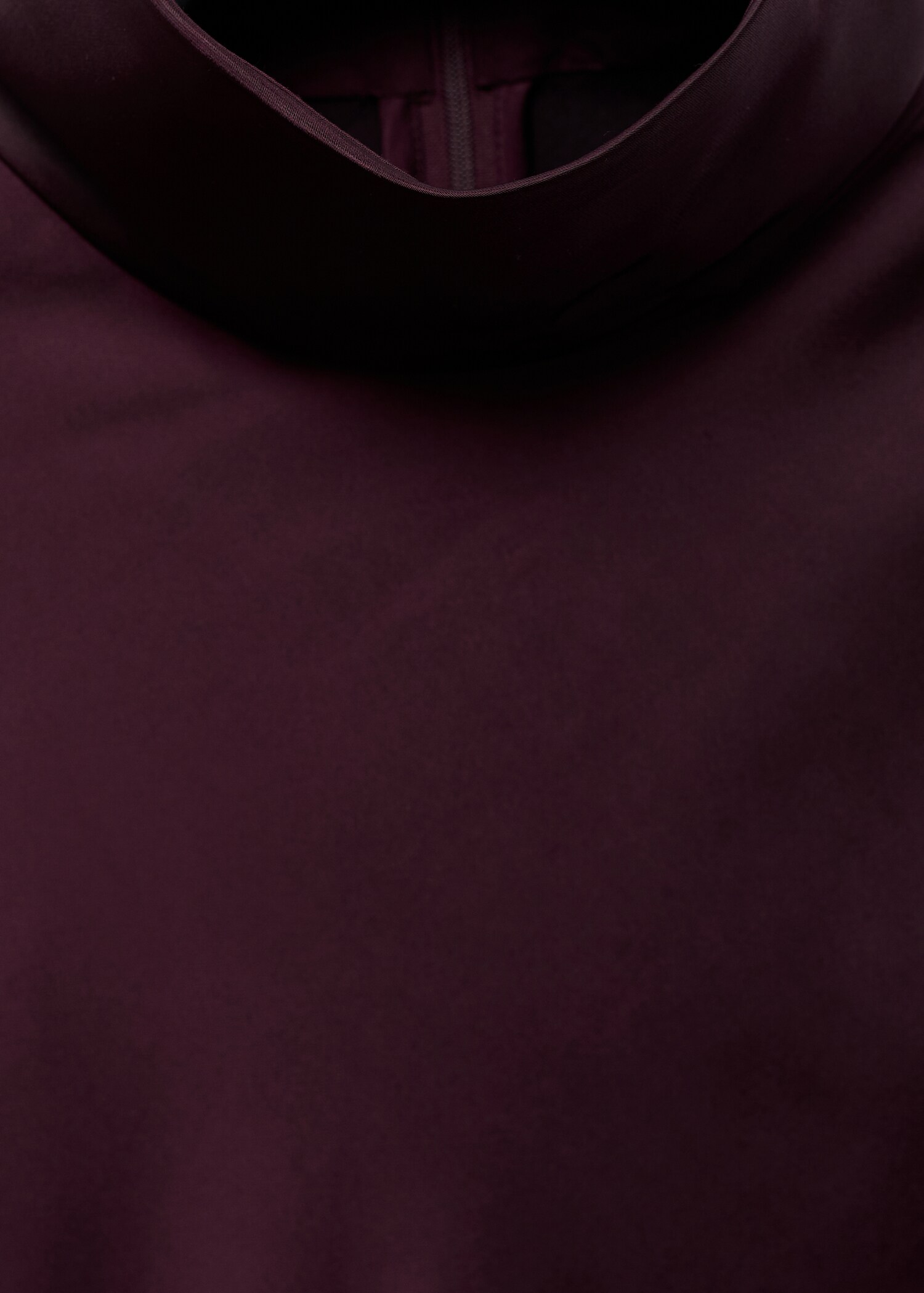Chemise satinée col montant - Détail de l'article 0