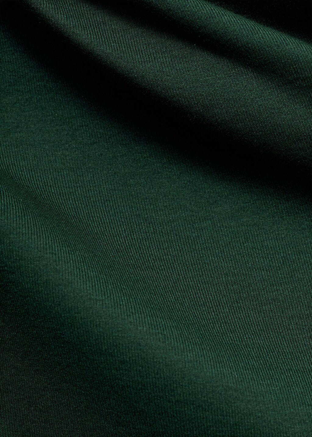 Long-sleeved t-shirt with asymmetrical neckline