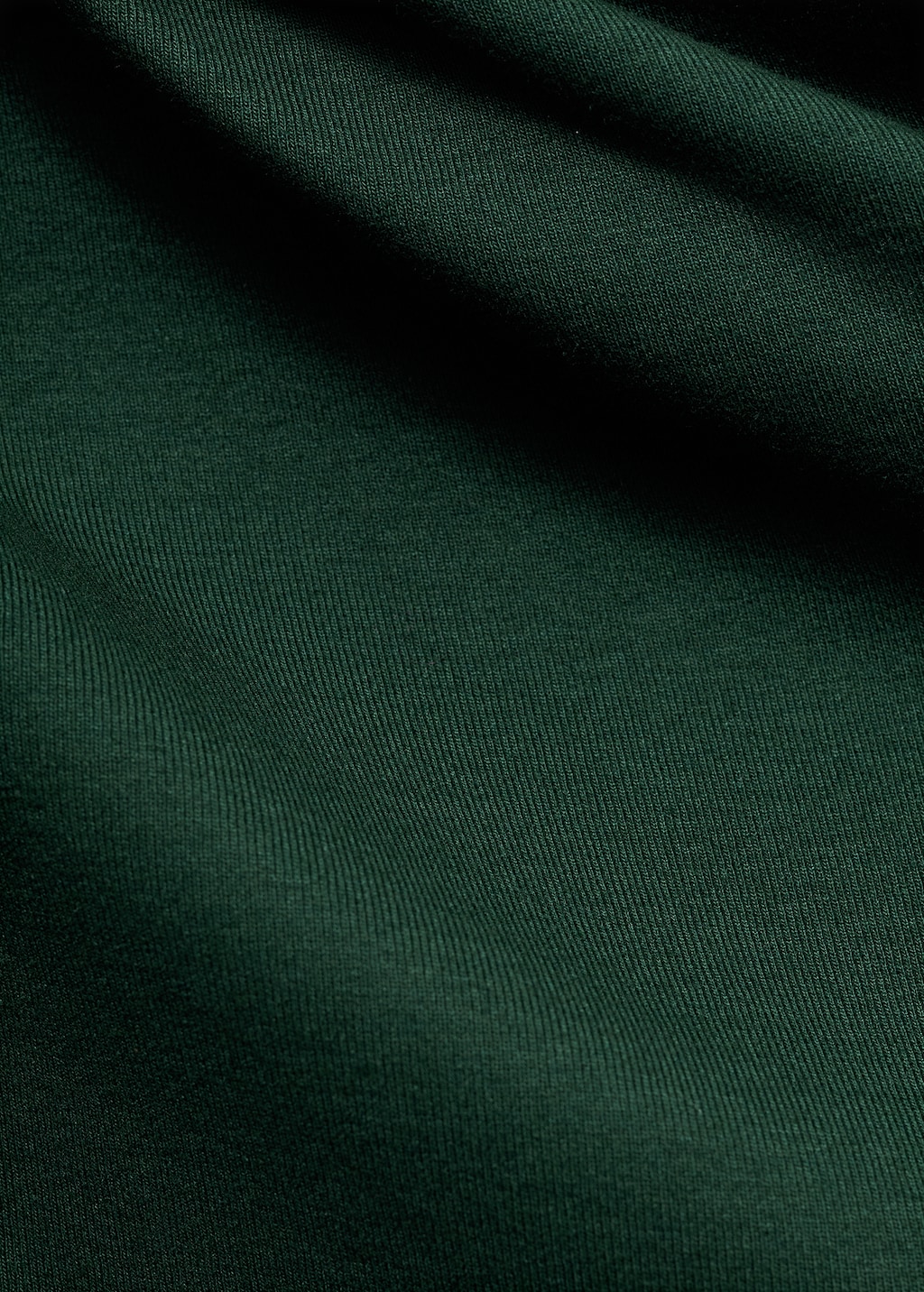 Long-sleeved t-shirt with asymmetrical neckline