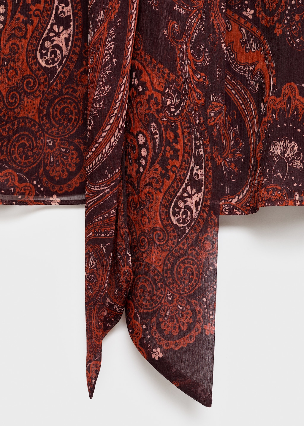 Paisley print blouse