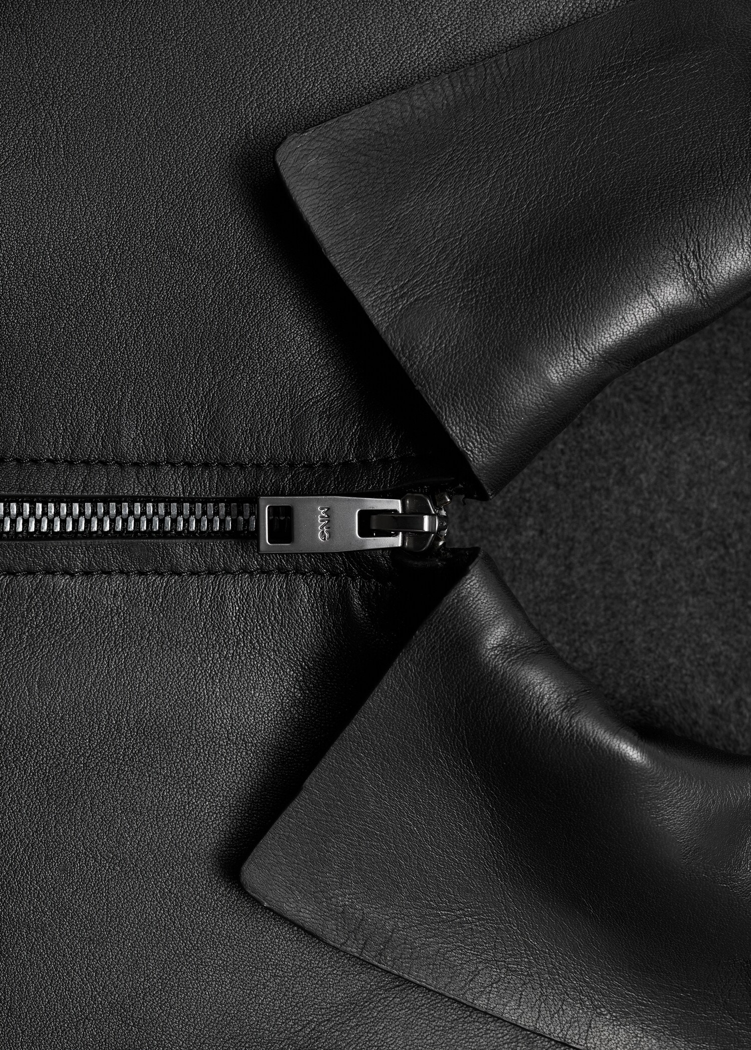 Cazadora 100% piel bolsillos - Detalle del artículo 8