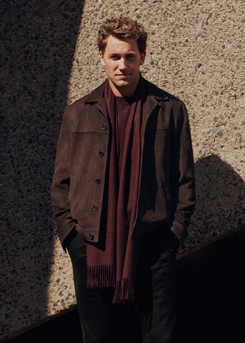 100% leather jacket with pockets