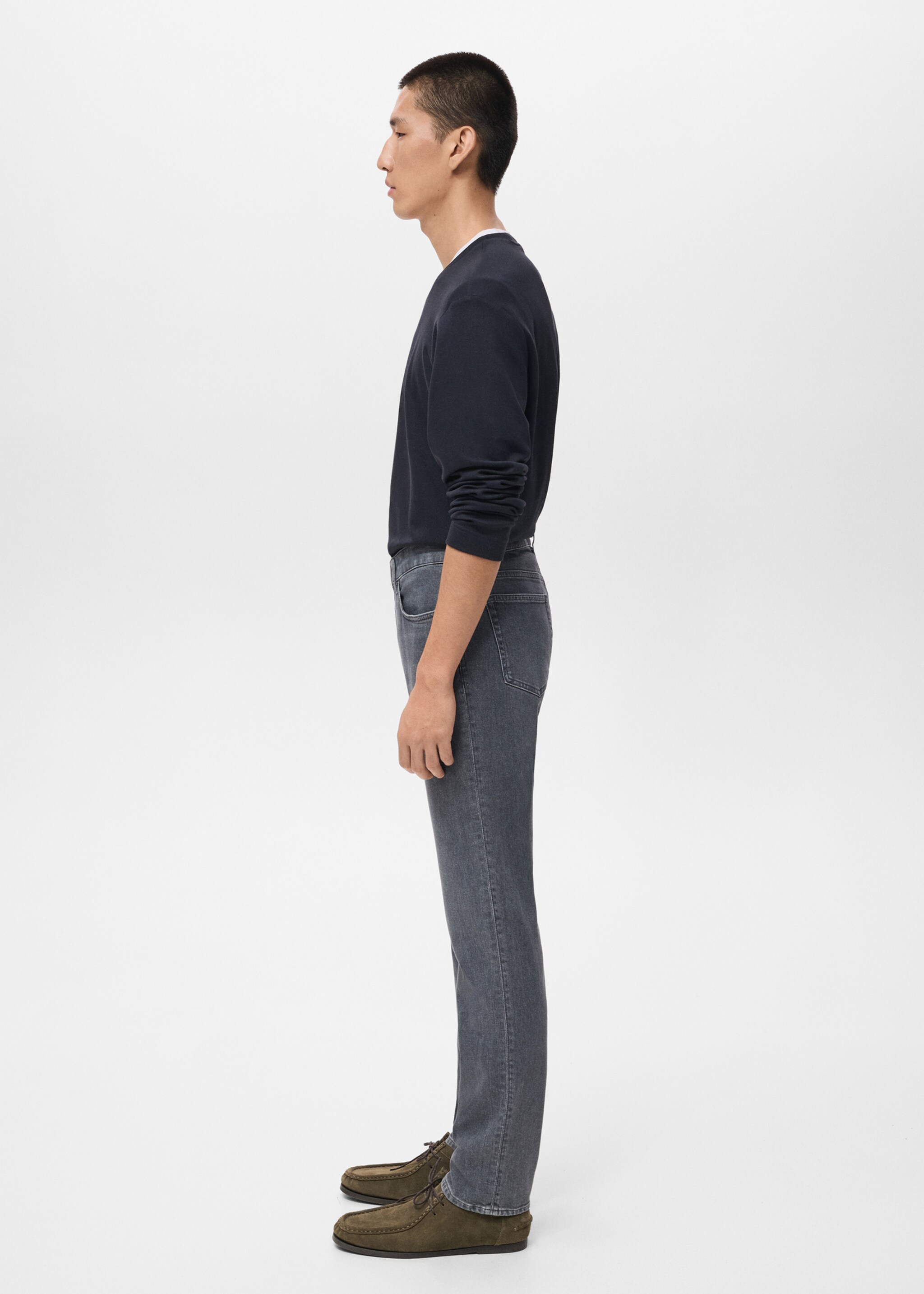Jeans Patrick slim fit - Detalle del artículo 2, Denim negro. Ref: 17045970-00.