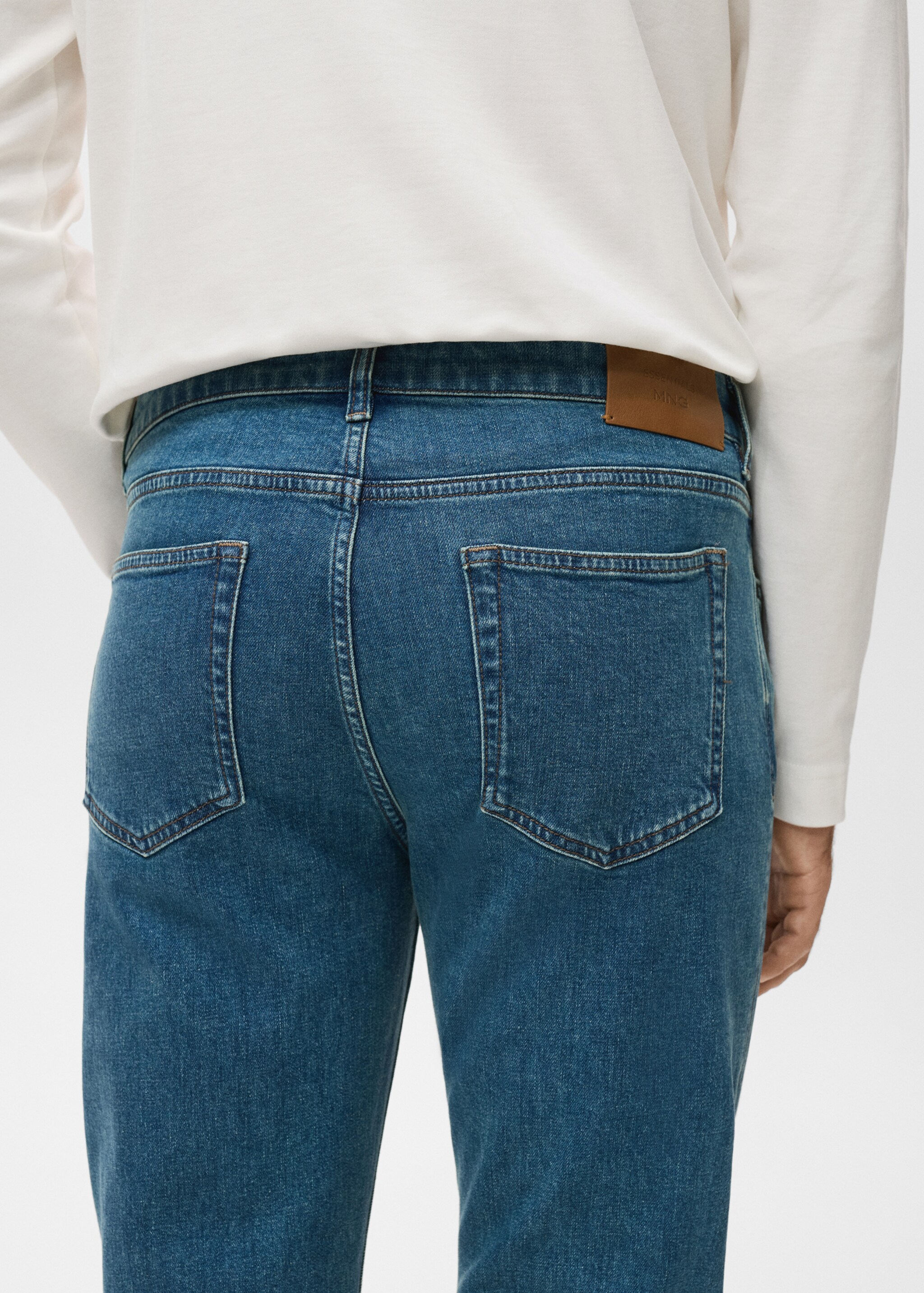 Jeans Patrick slim fit Ultra Soft Touch - Detalle del artículo 6, Verde menta. Ref: 17045971-00.