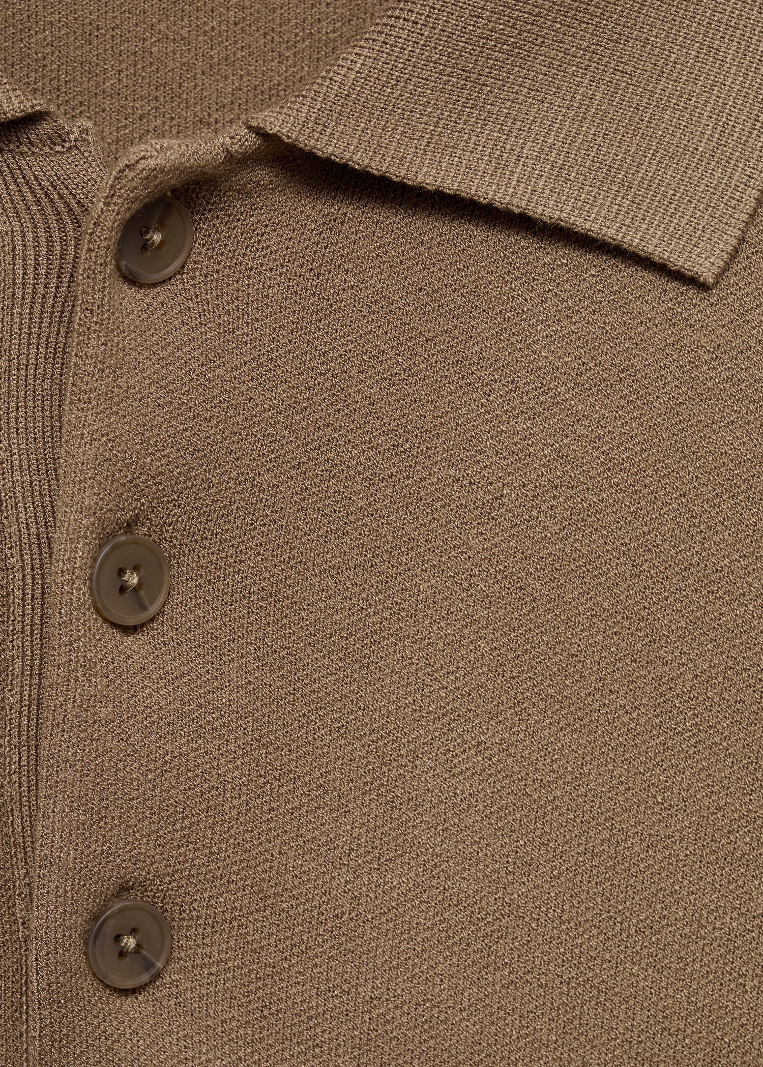 Knitted polo-neck sweater - Details of the article 8