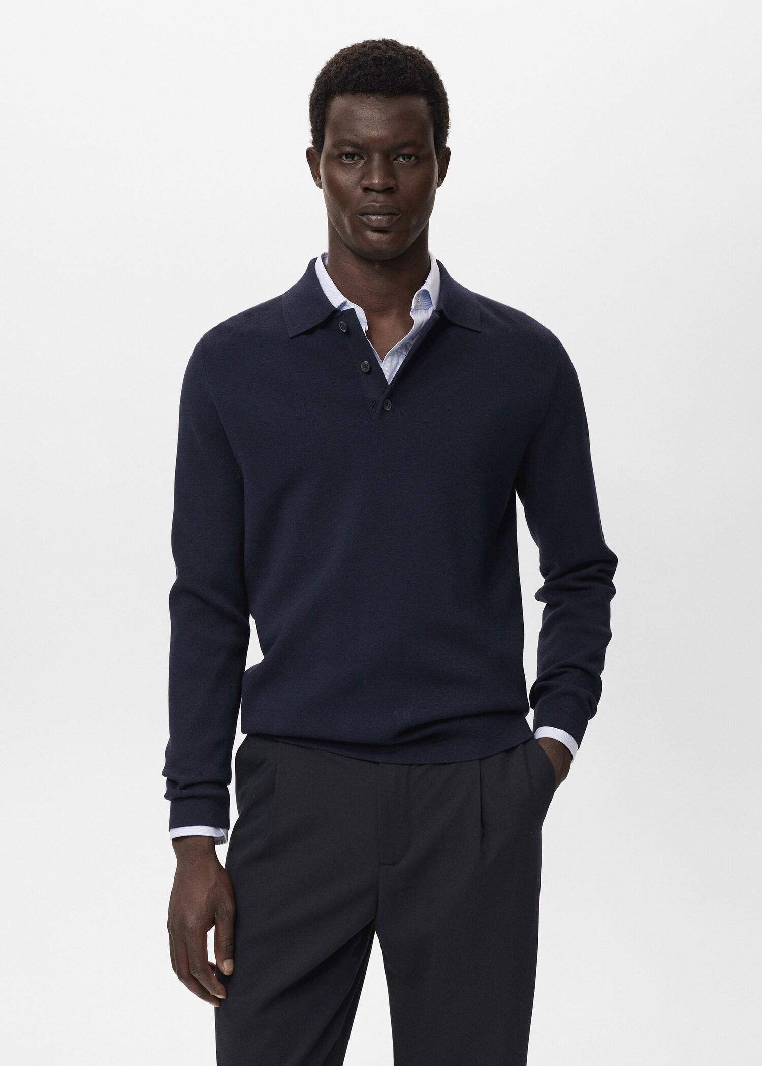 Jersei punt coll polo - Pla mig