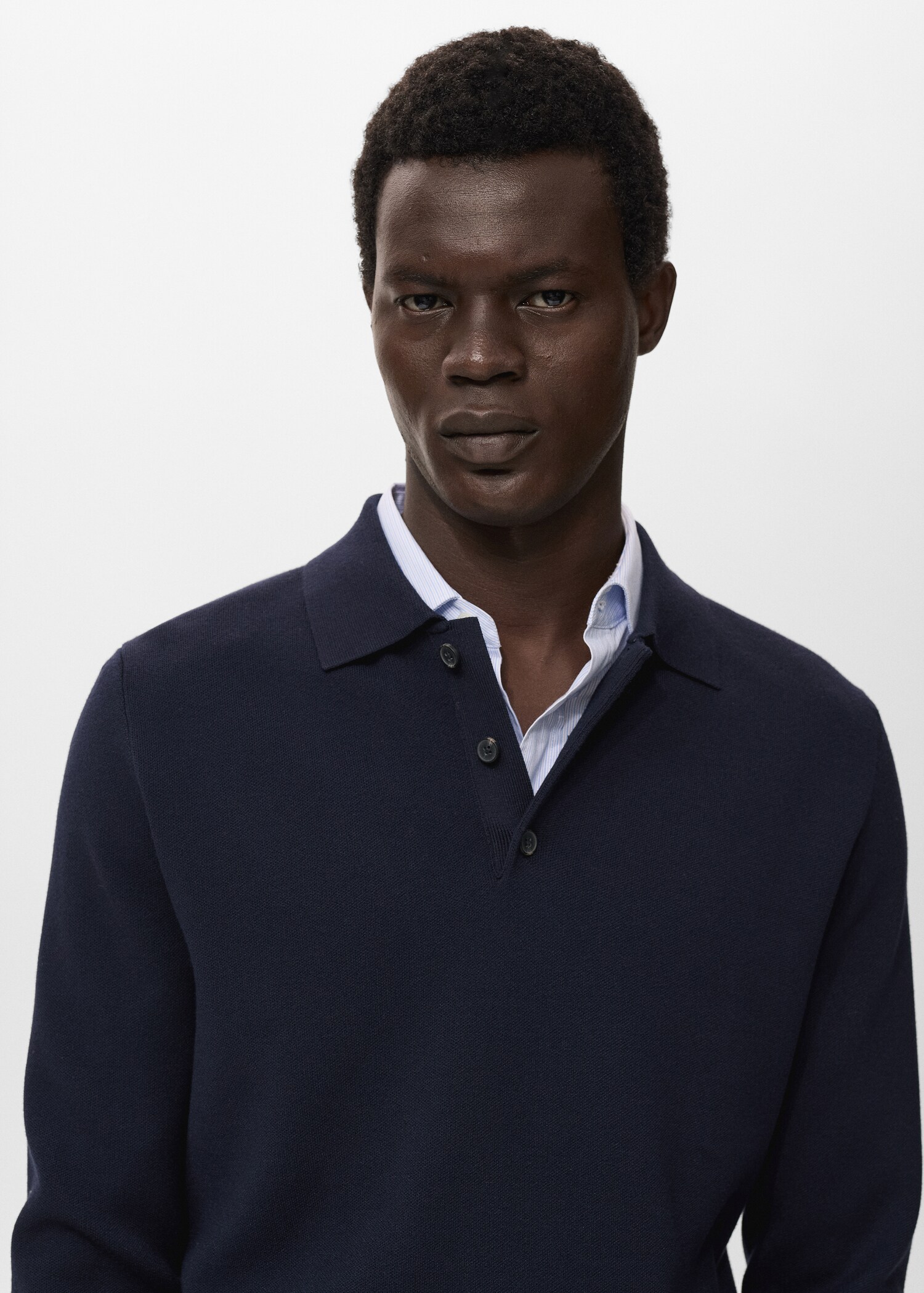 Jersei punt coll polo - Detall de l'article 1