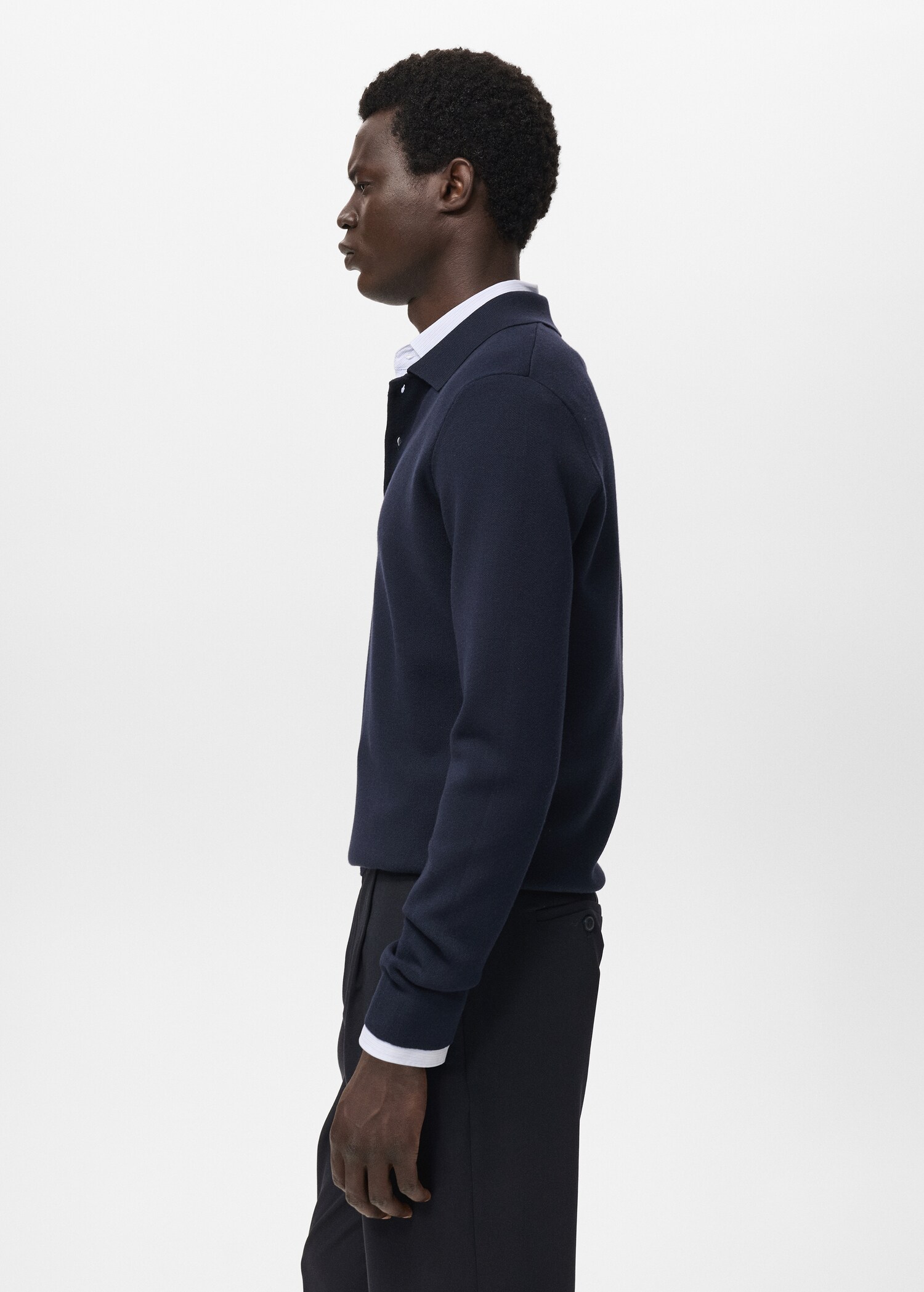 Jersei punt coll polo - Detall de l'article 2