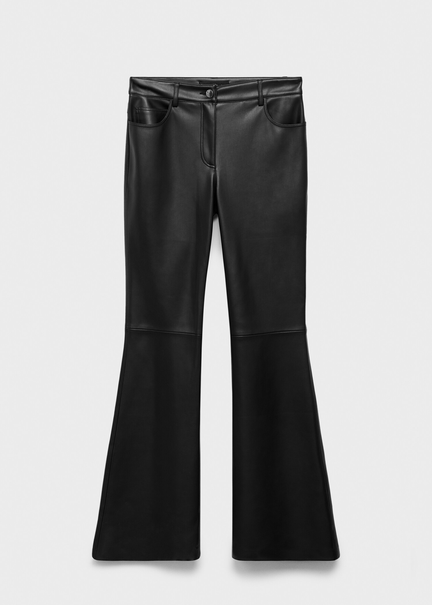 Leather-effect skinny trousers - Article without model