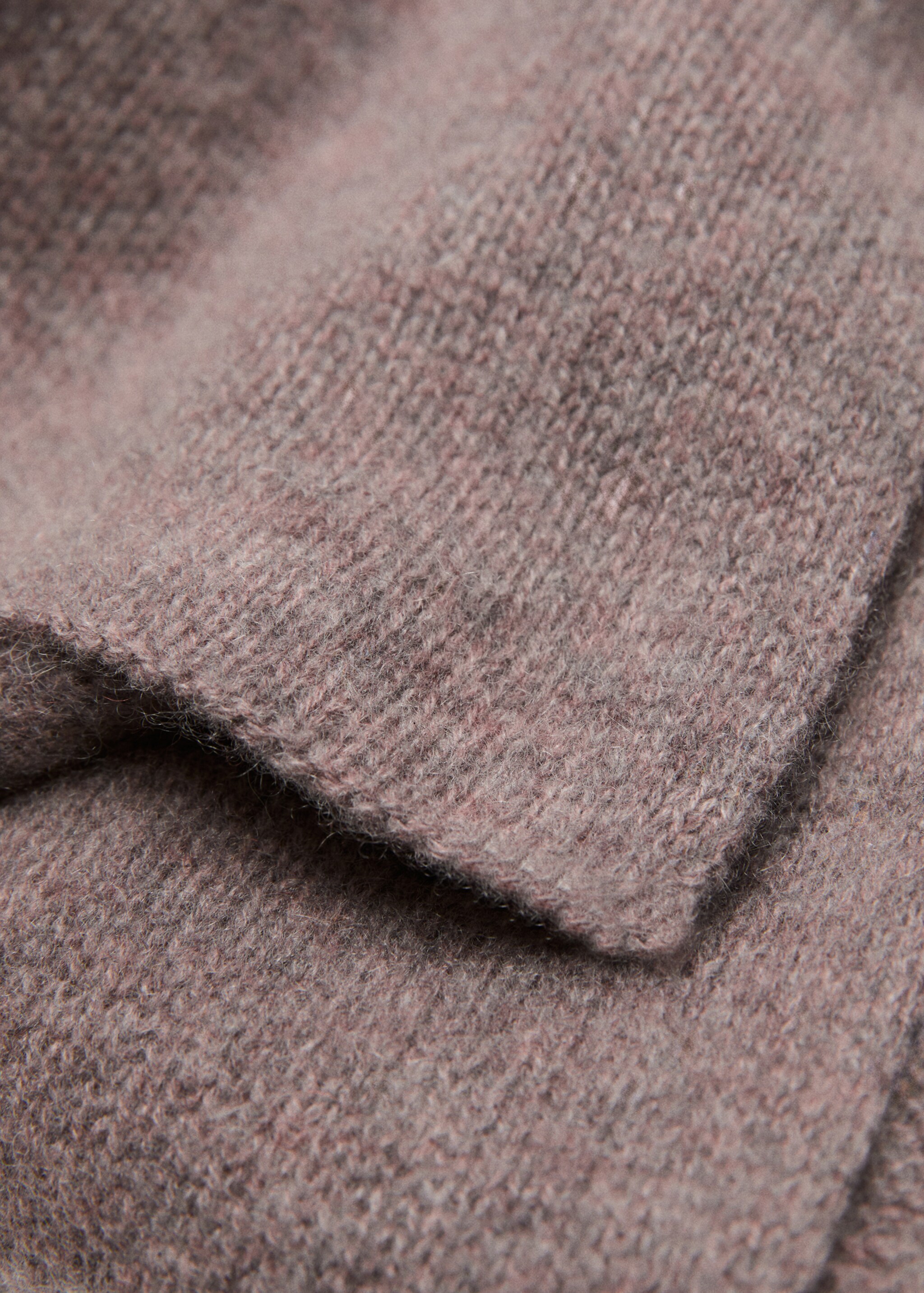 100% cashmere scarf - Medium plane, Medium Brown. Ref: 17045976-00.