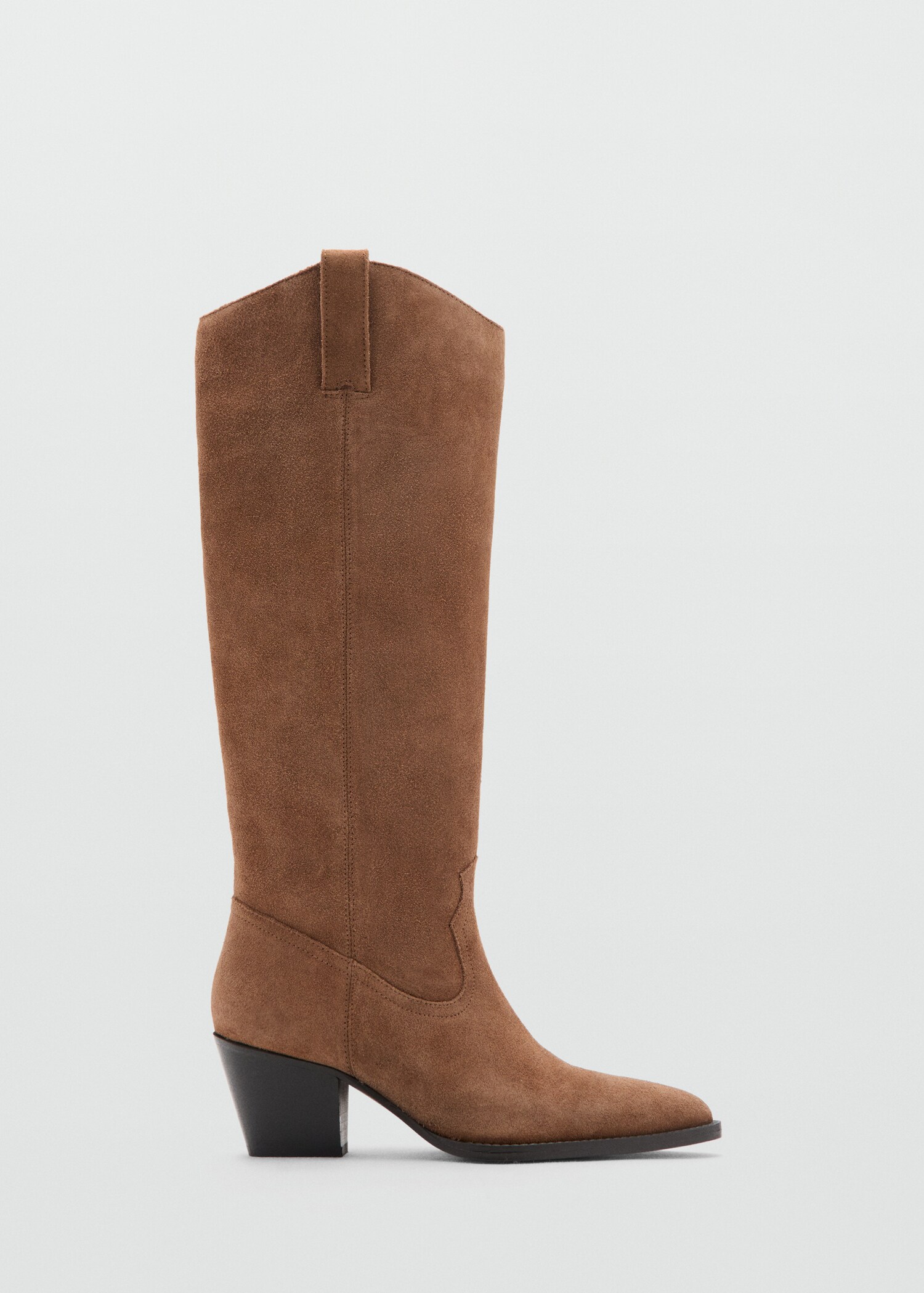 Heel leather boot - Article without model