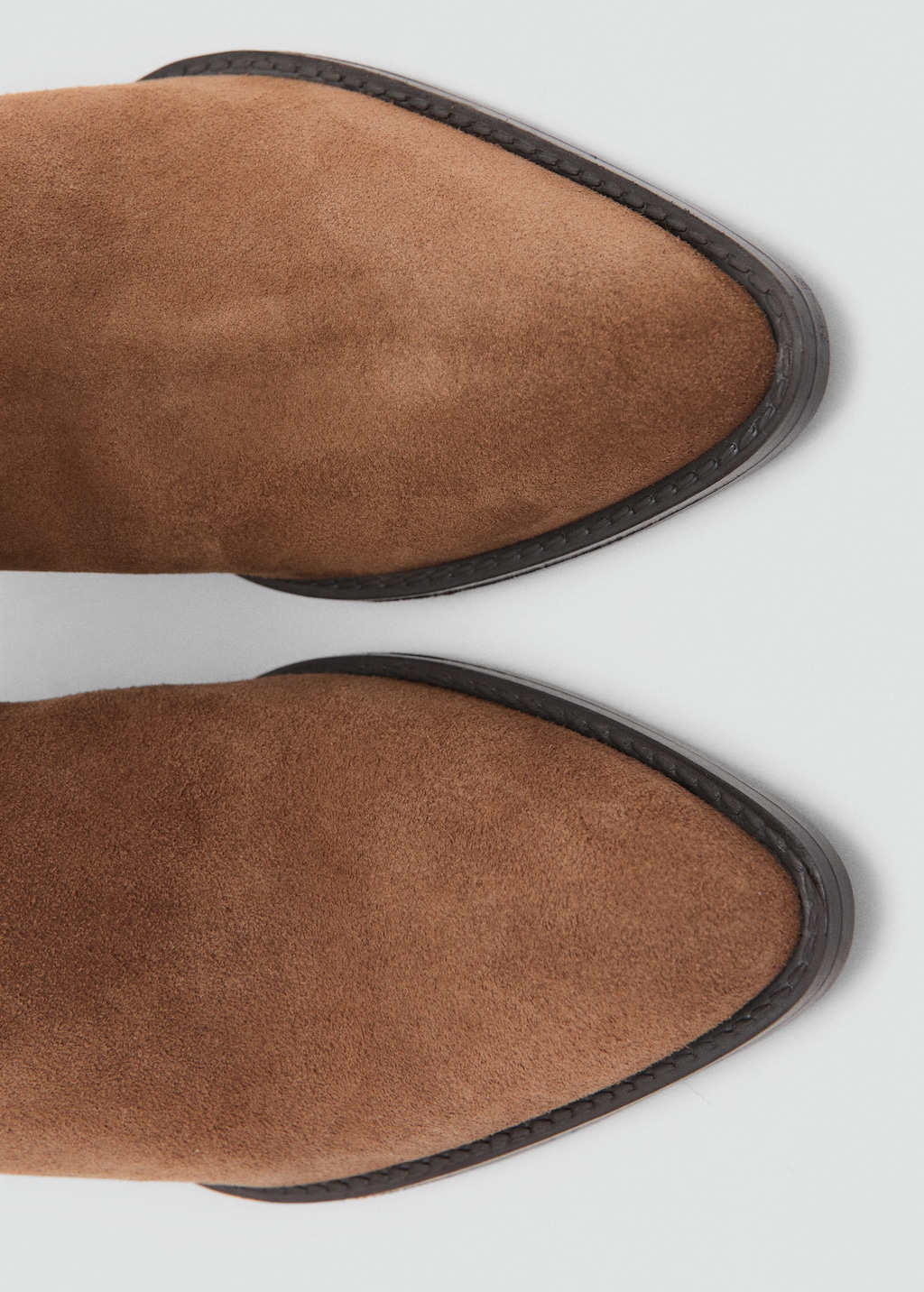 Mango Heeled leather boots