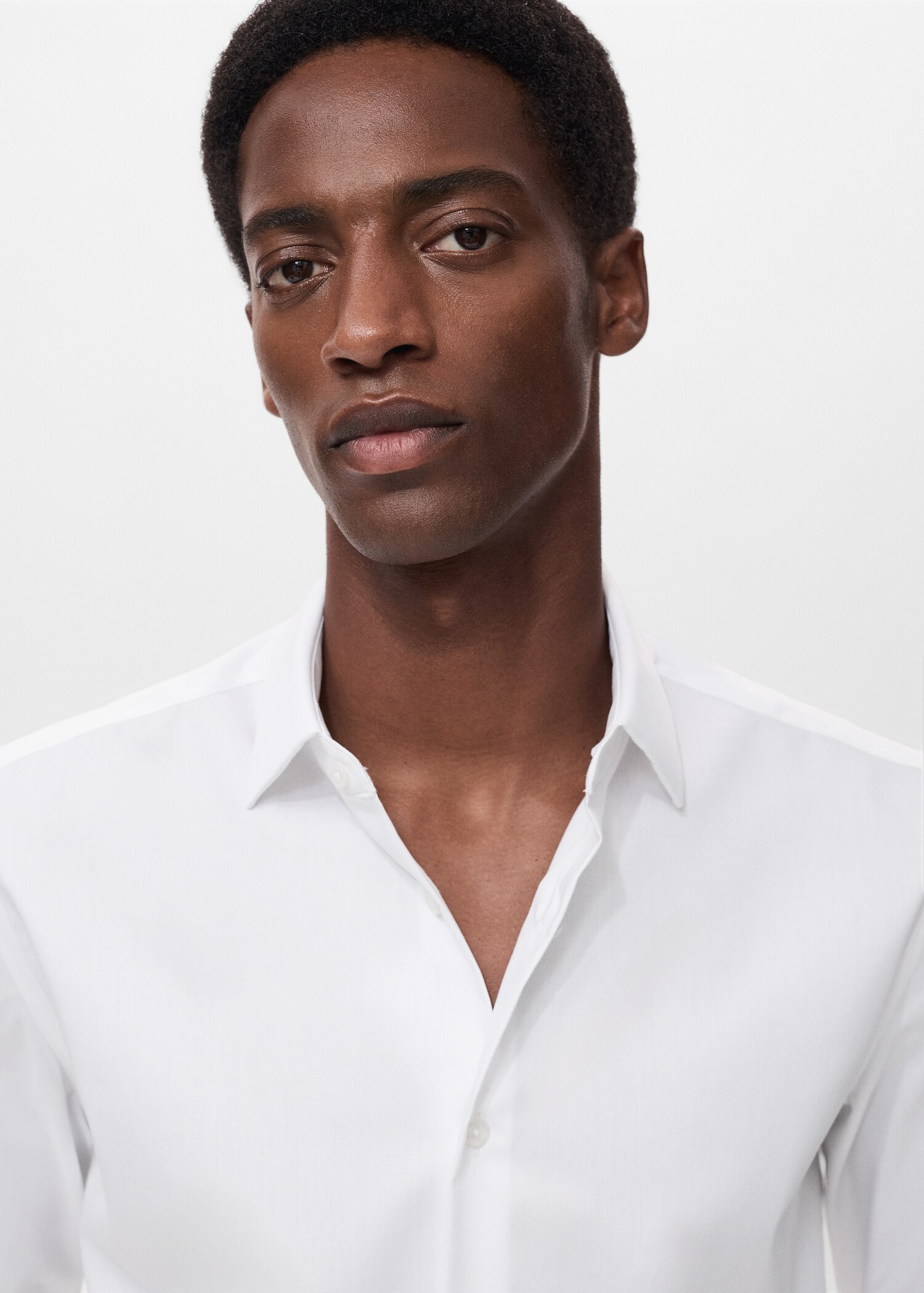 Comfort stretch non-iron shirt - Details of the article 1