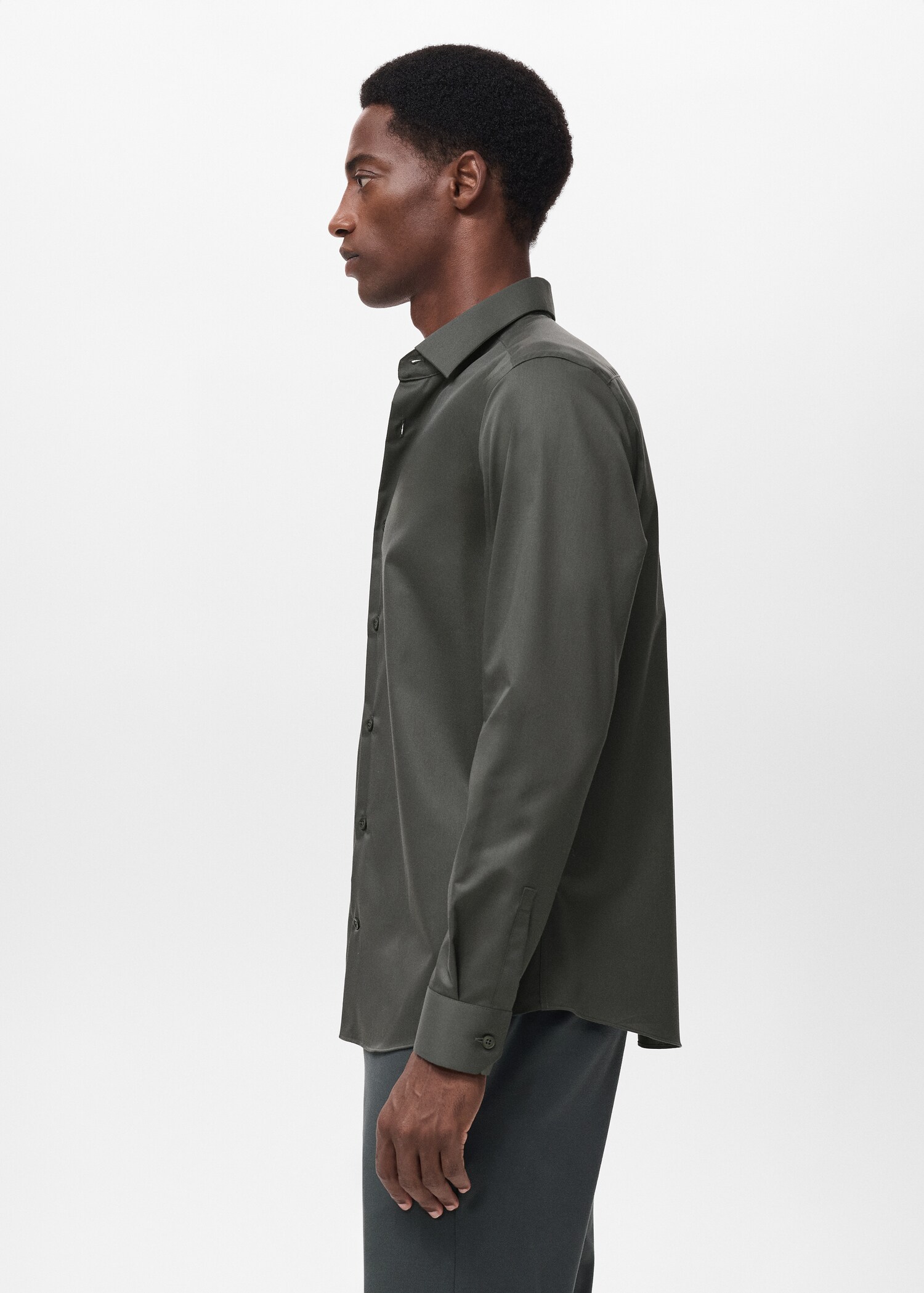 Comfort stretch non-iron shirt - Details of the article 2