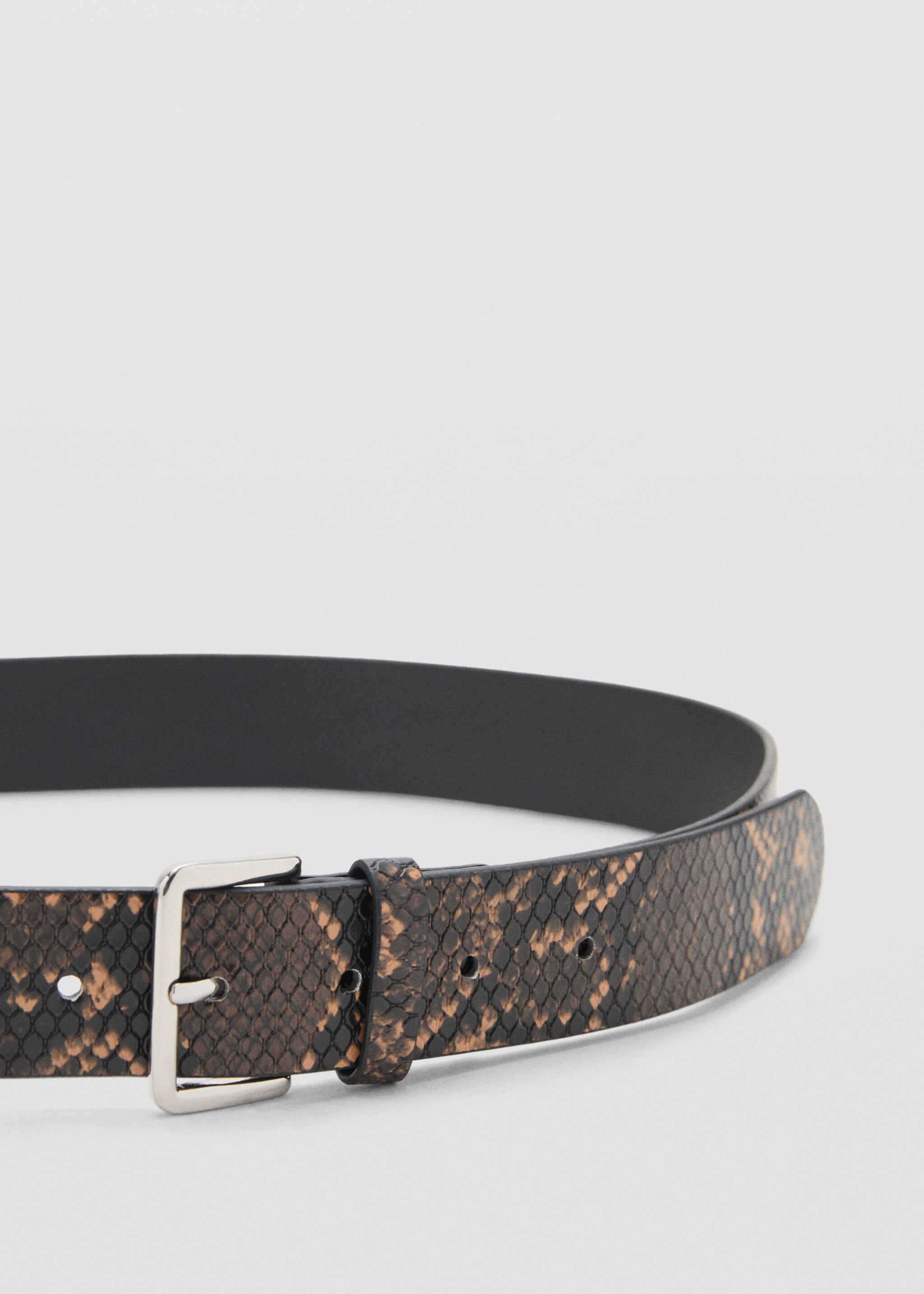 Belt snake - Details of the article 1, Brown. Ref: 17045994-00.