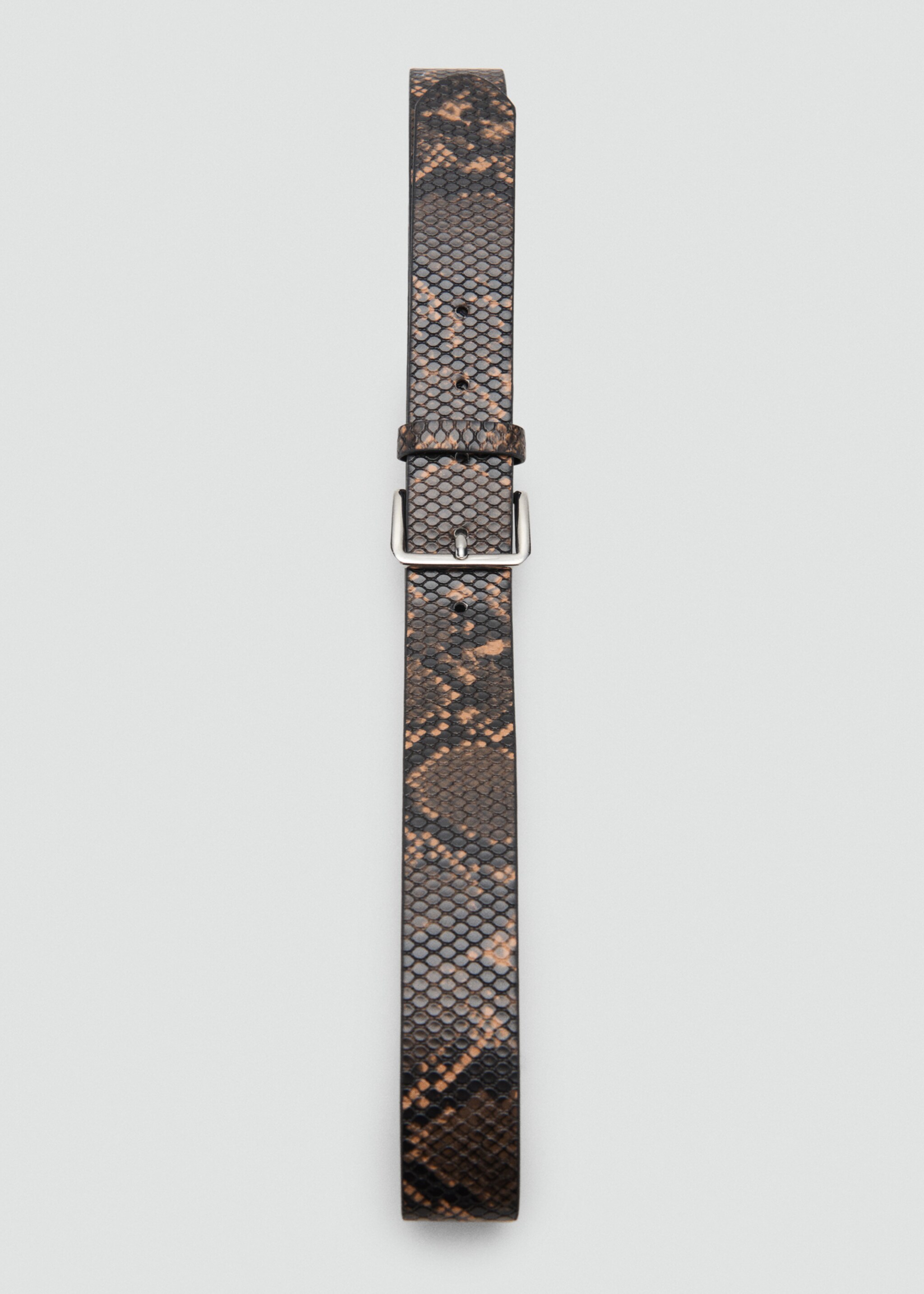 Belt snake - Details of the article 2, Brown. Ref: 17045994-00.