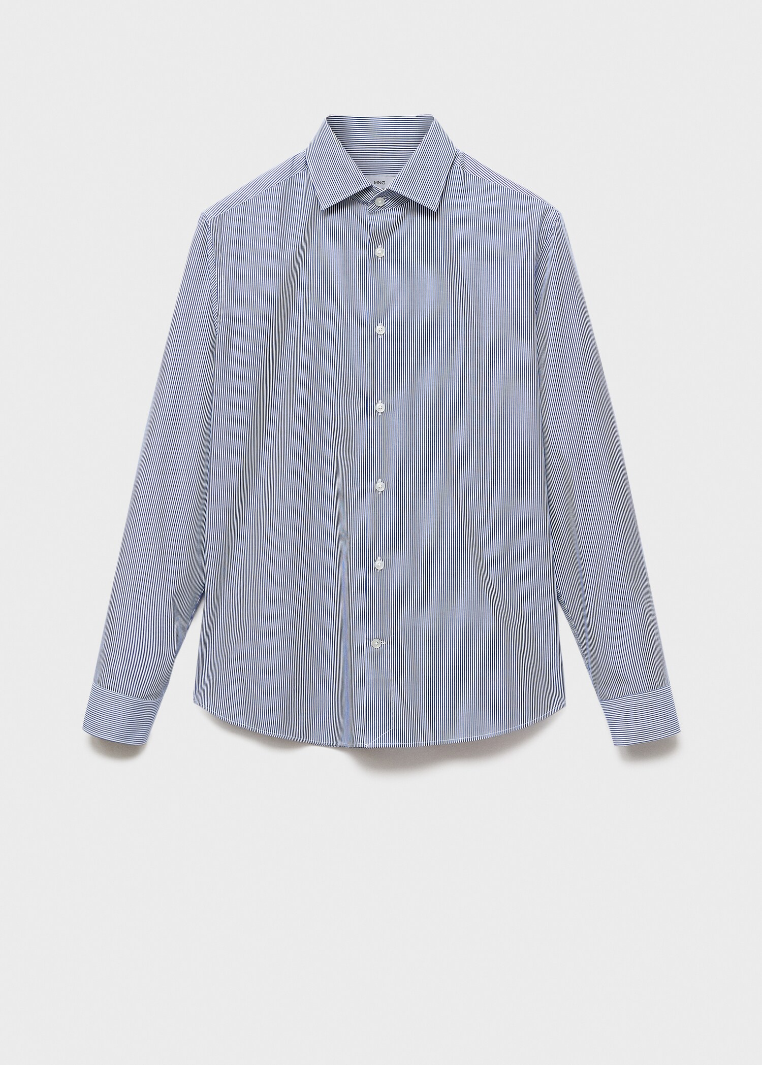Camisa  100% algodón rayas slim fit - Artículo sin modelo