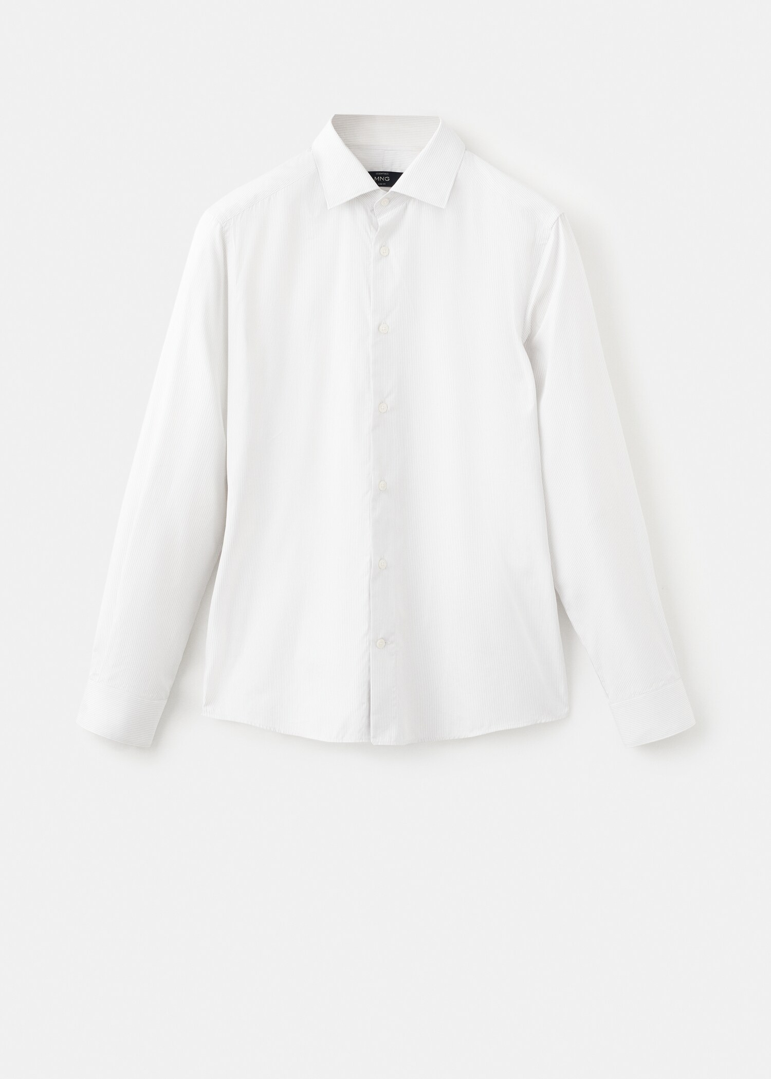 Camisa  100% algodón rayas slim fit - Artículo sin modelo