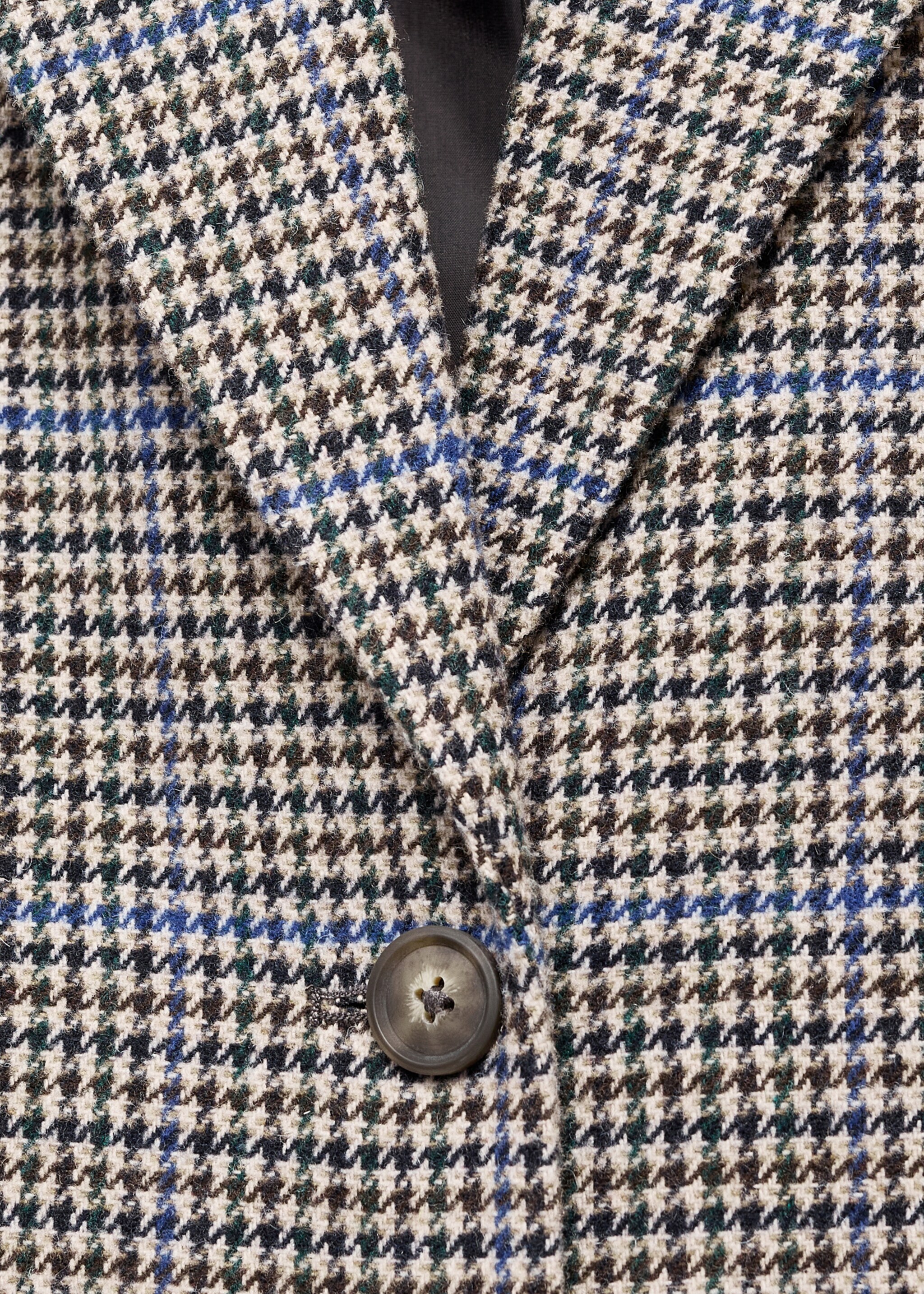 Coat azul - Details of the article 8, Beige. Ref: 17046327-00.