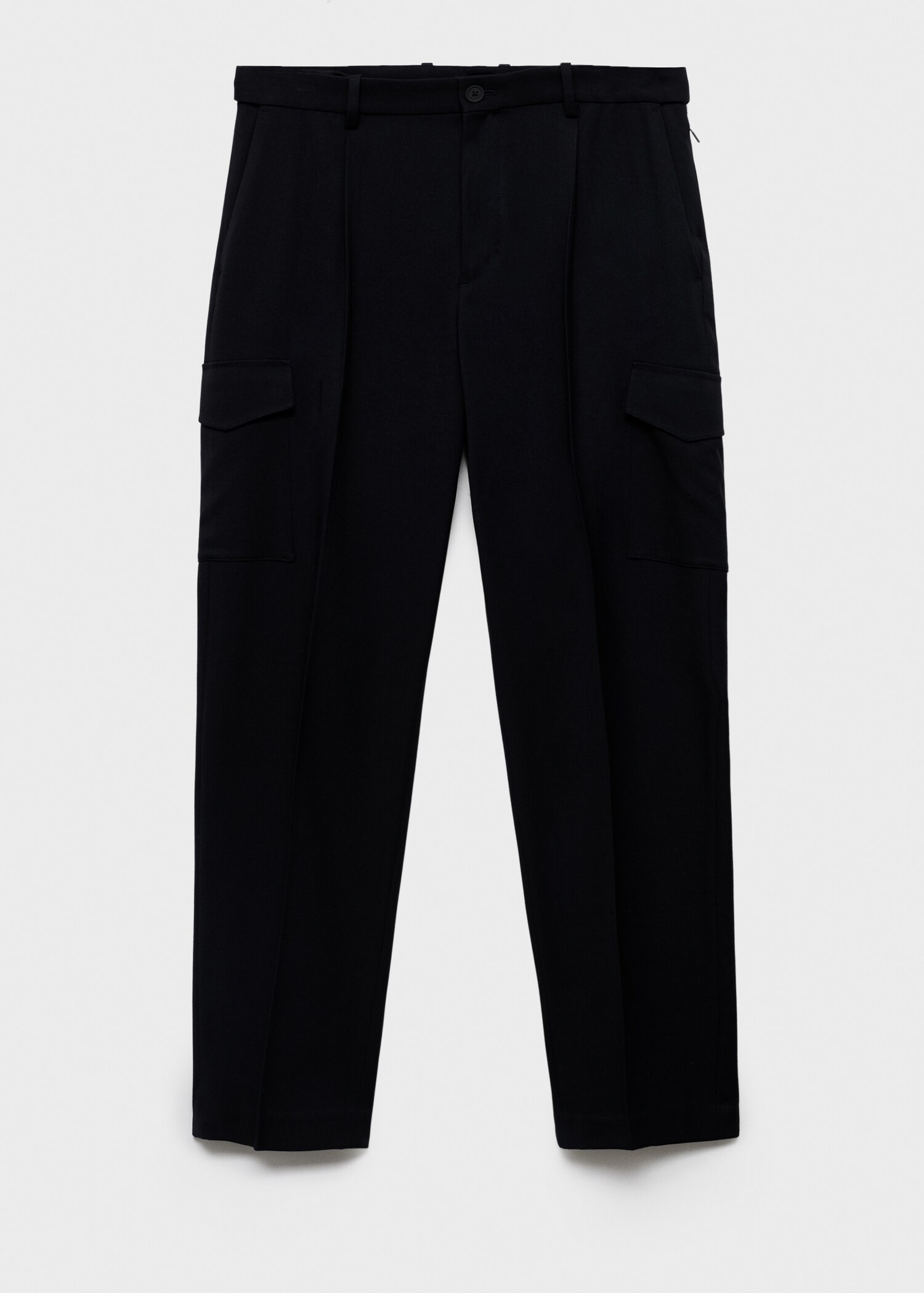 Slim fit cargo-byxor - Artikel utan modell