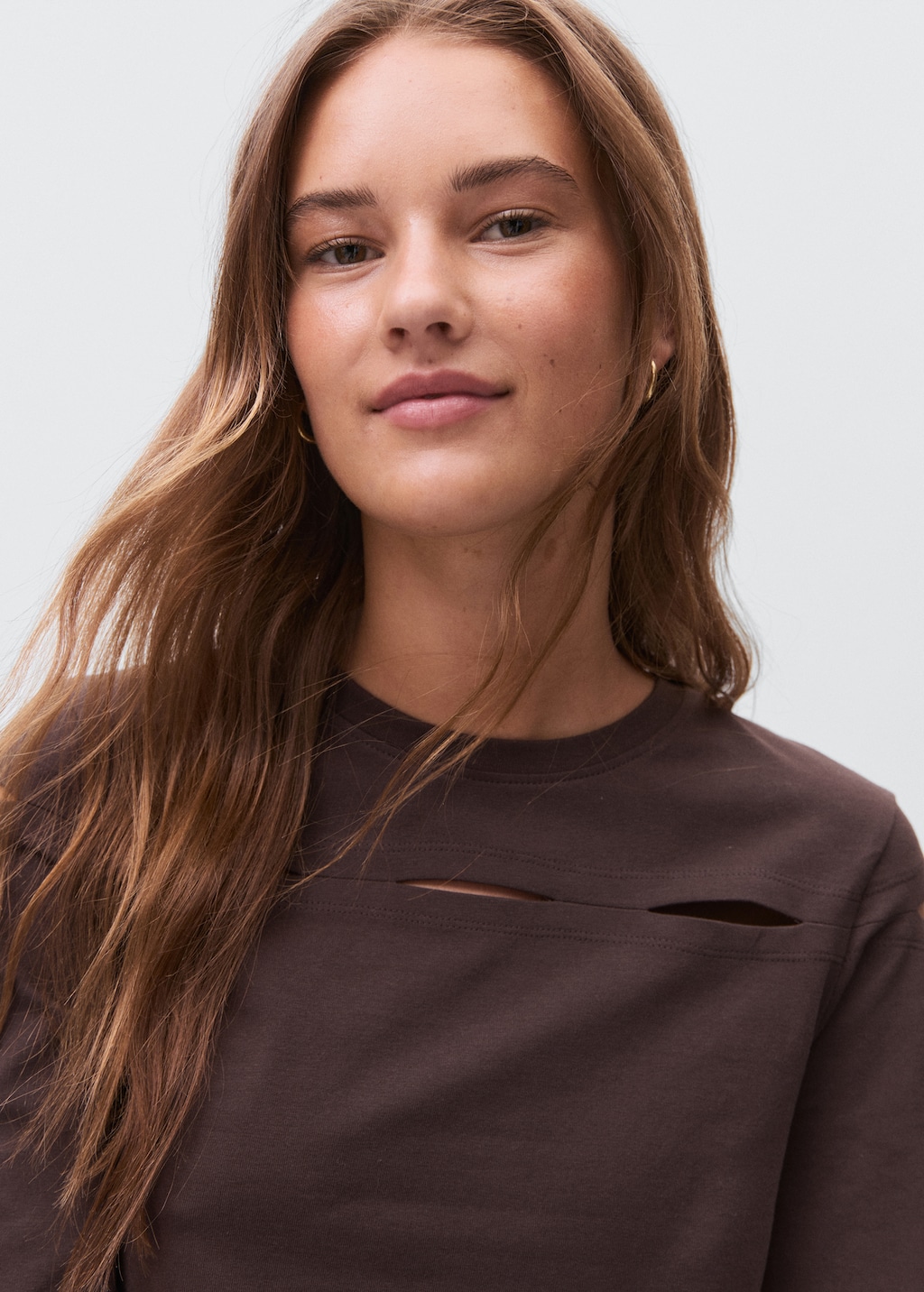 Long leopard-print skirt