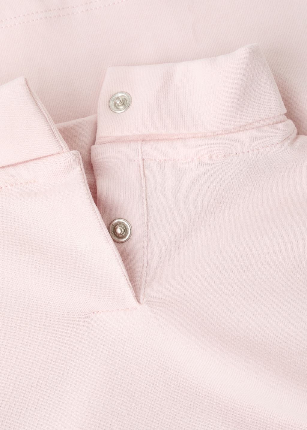 Turtleneck cotton T-shirt