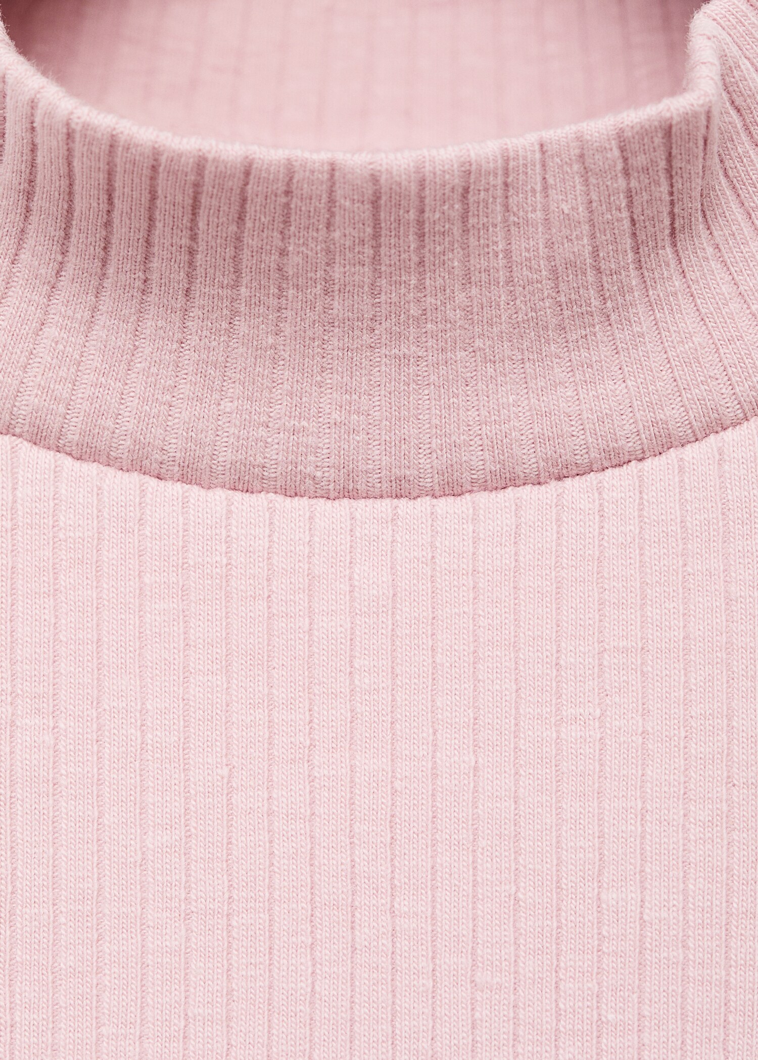 Camiseta canalé cuello alto - Detalle del artículo 8