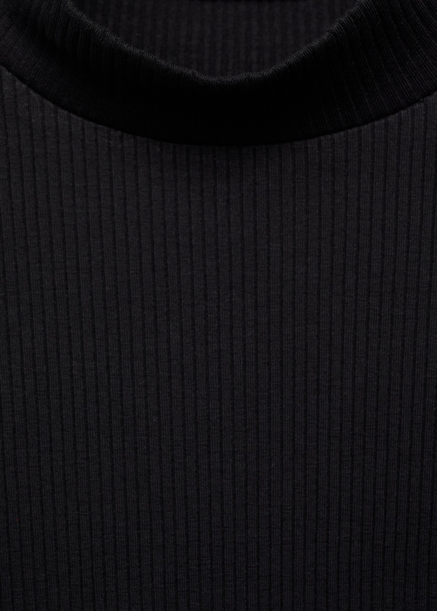 Camiseta canalé cuello alto - Detalle del artículo 8