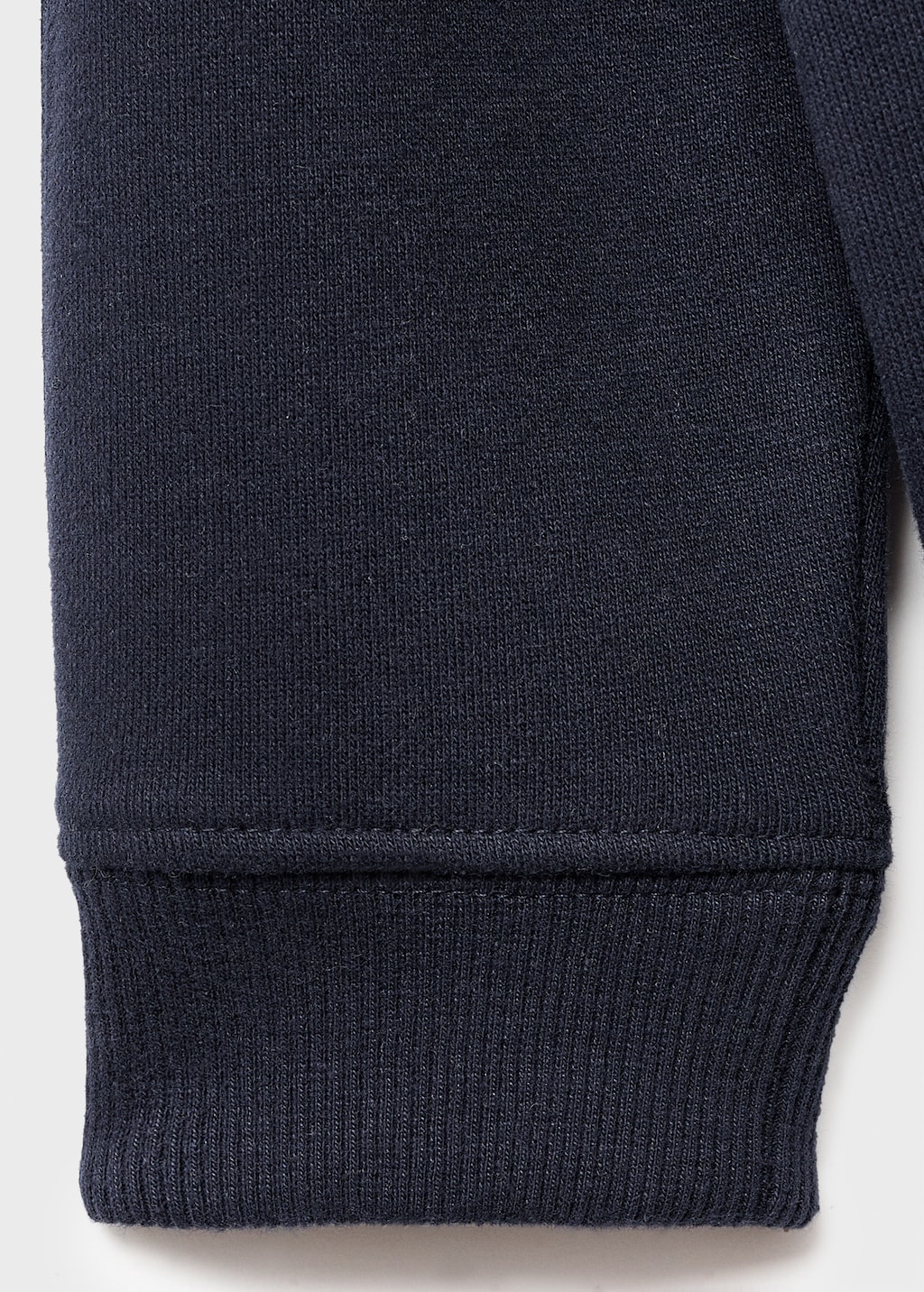 Printed embroidered sweatshirt