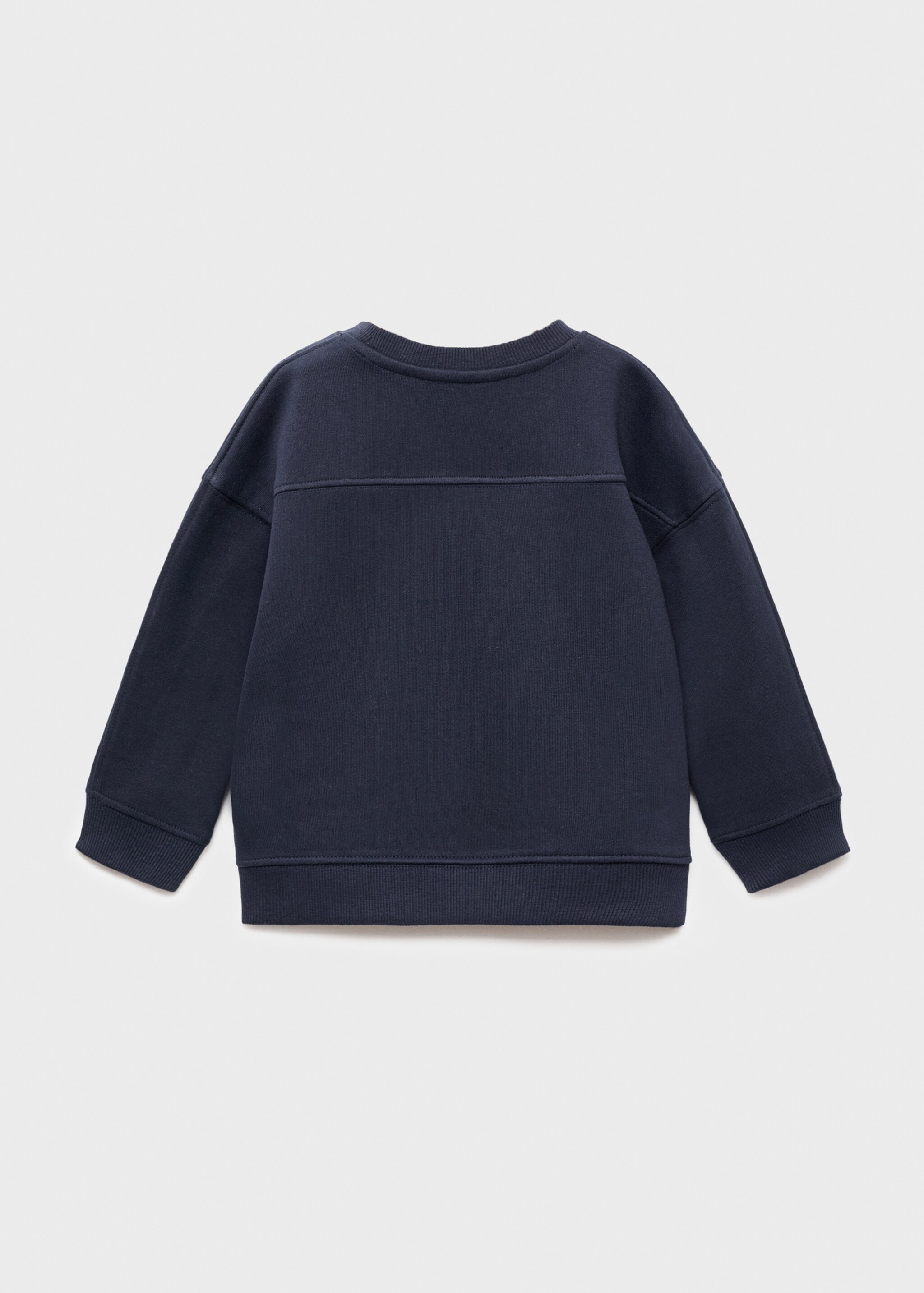 Sweatshirt coco - Reverse of the article, Navy. Ref: 17046340-00.