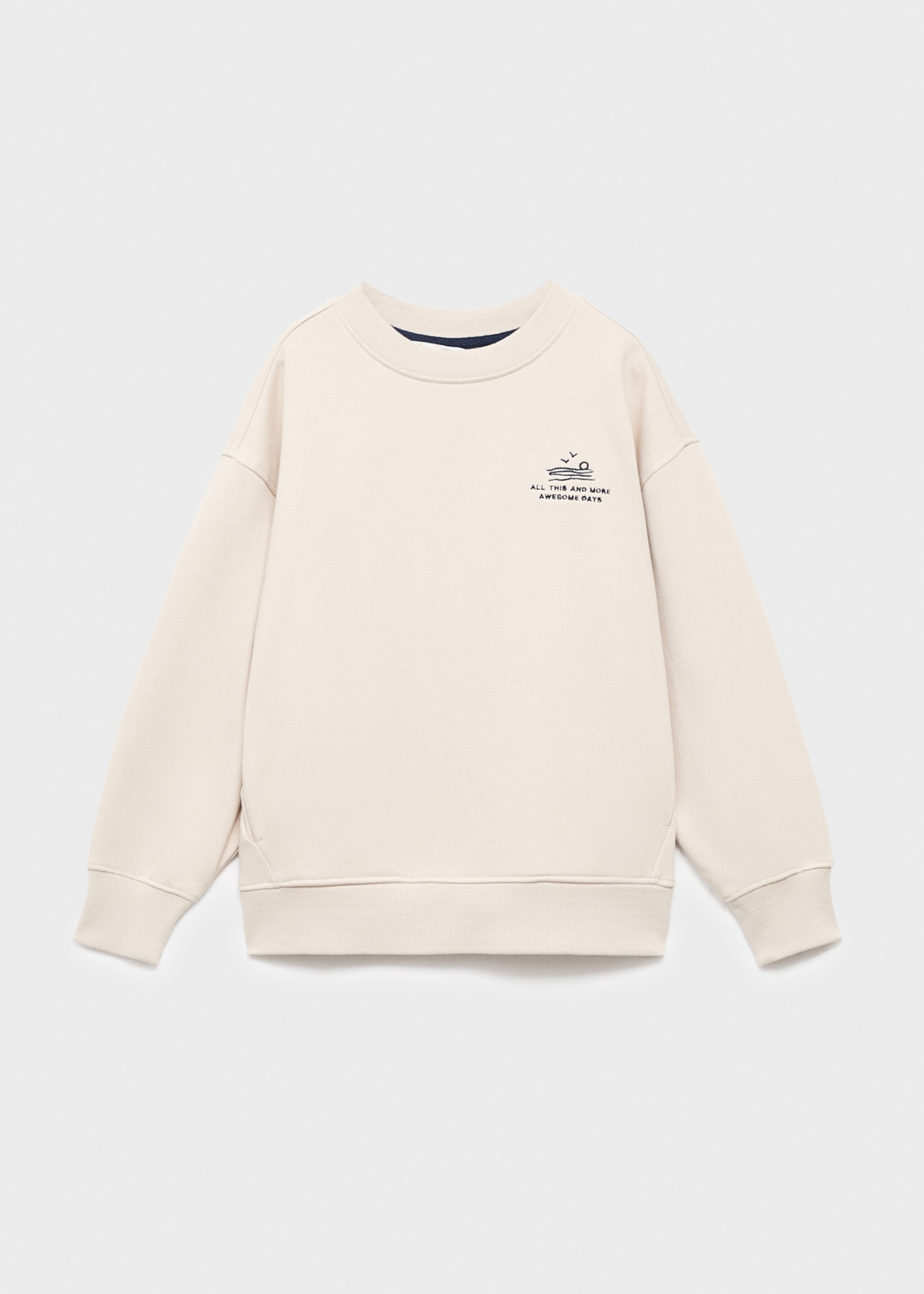 Sweatshirt getaway - Товар без моделі, Пісочний. Ref: 17046343-00.