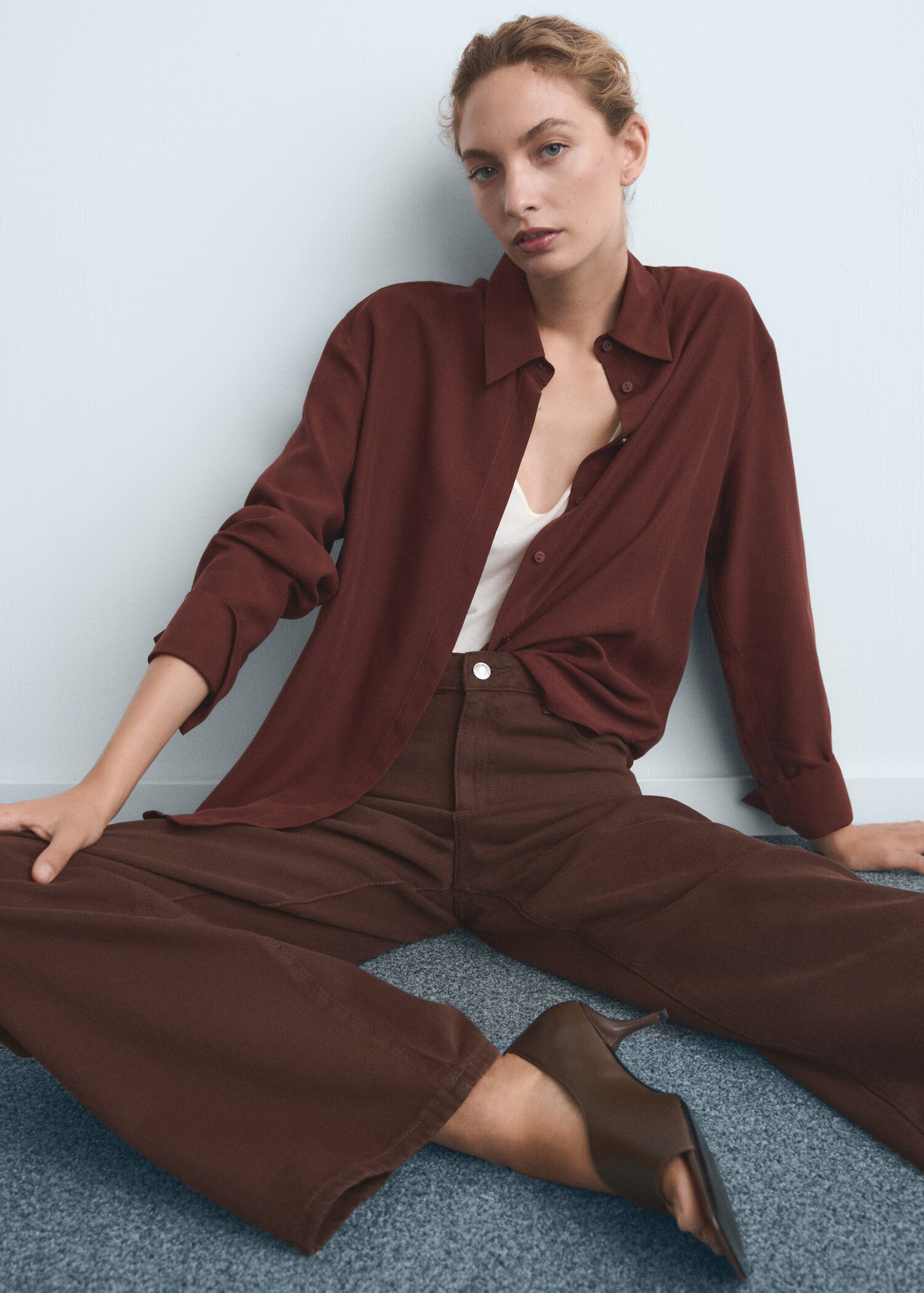 Danila wide leg high-rise jeans - Details of the article 2