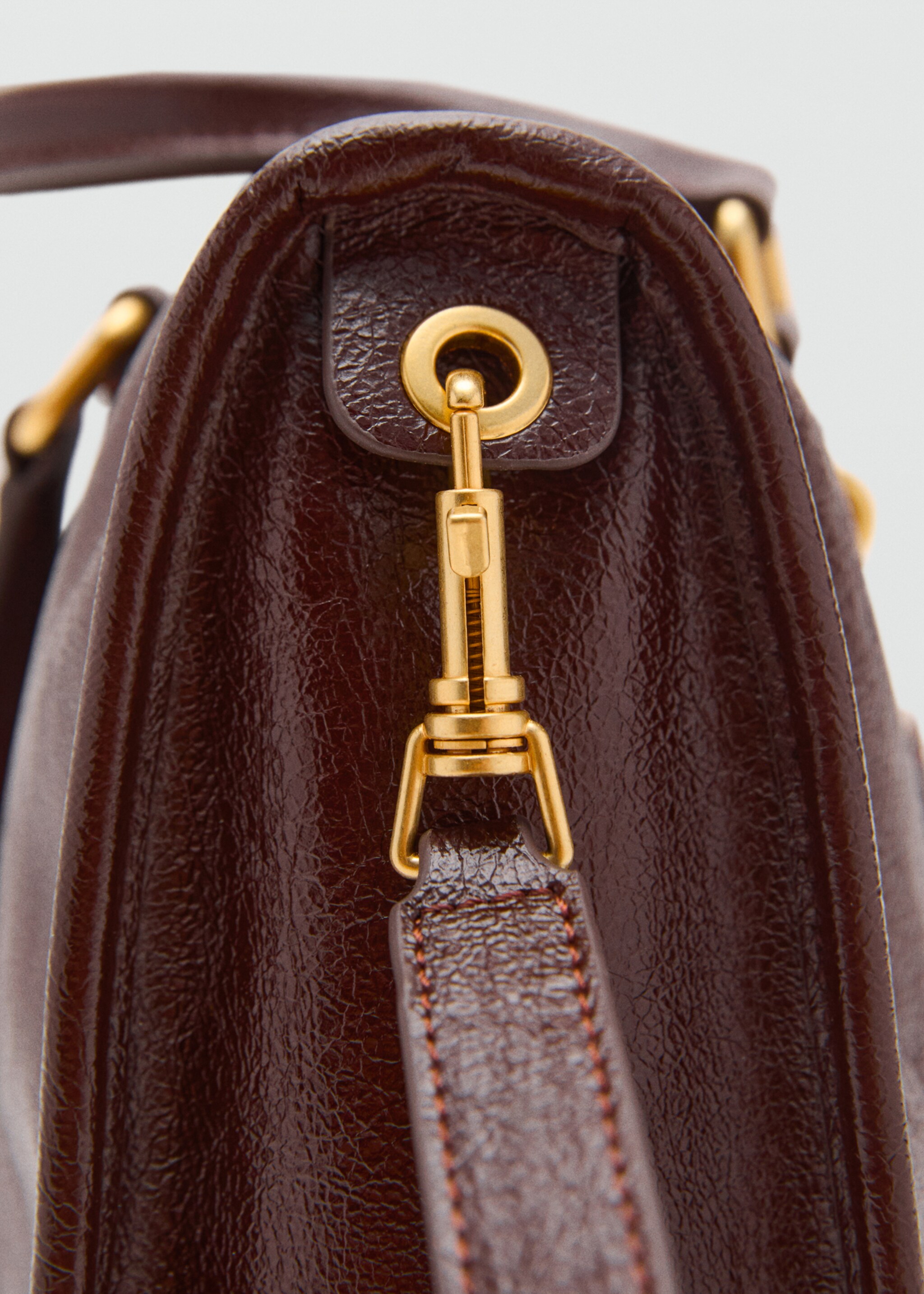 Sac rectangulaire anses - Détail de l'article 1, Chocolat. Ref: 17046353-00.